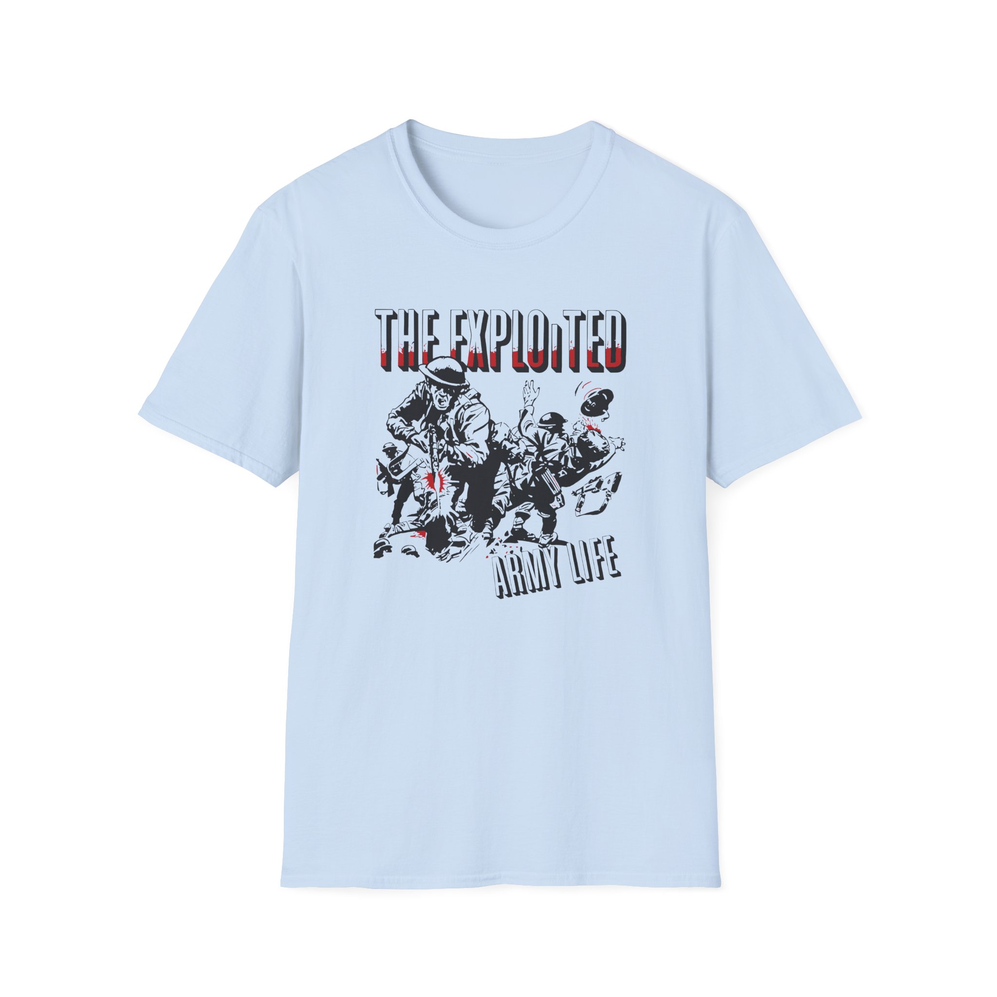 The Exploited Army Life Unisex Softstyle T-Shirt