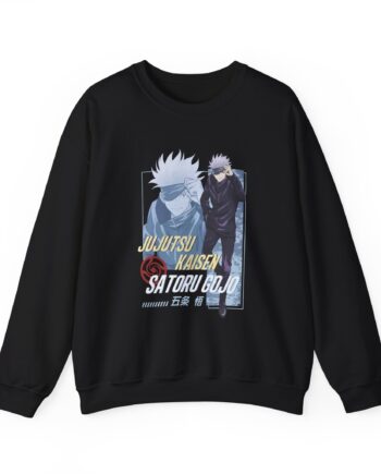 Jujutsu Kaisen Gojo Tonal Portrait Unisex Heavy Blend™ Crewneck Sweatshirt