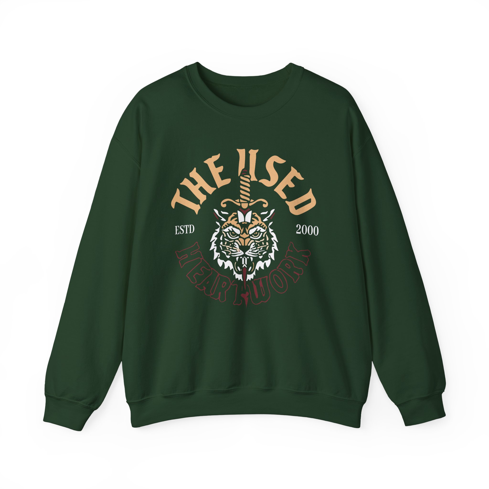 The Used Self Titled 25 Year Unisex Heavy Blendâ„¢ Crewneck Sweatshirt