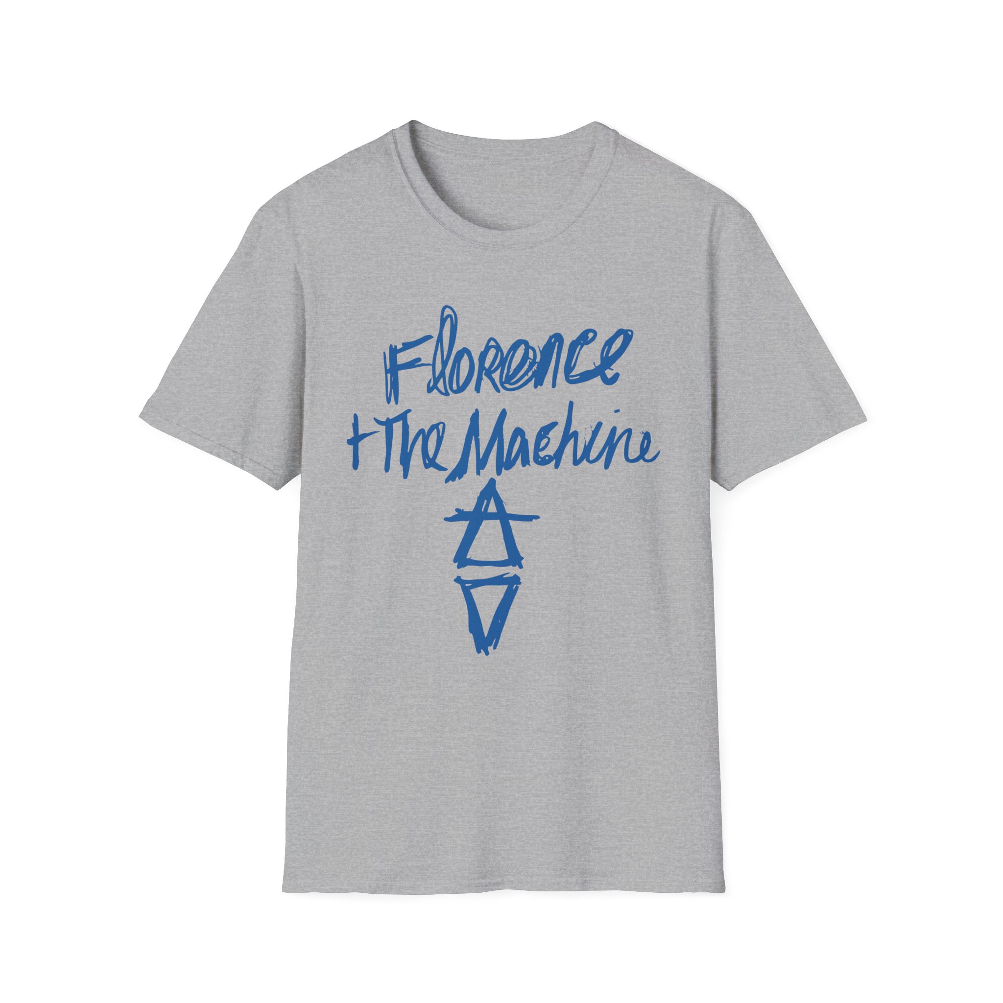 Florence and the Machine Hand Drawn Logo Unisex Softstyle T-Shirt