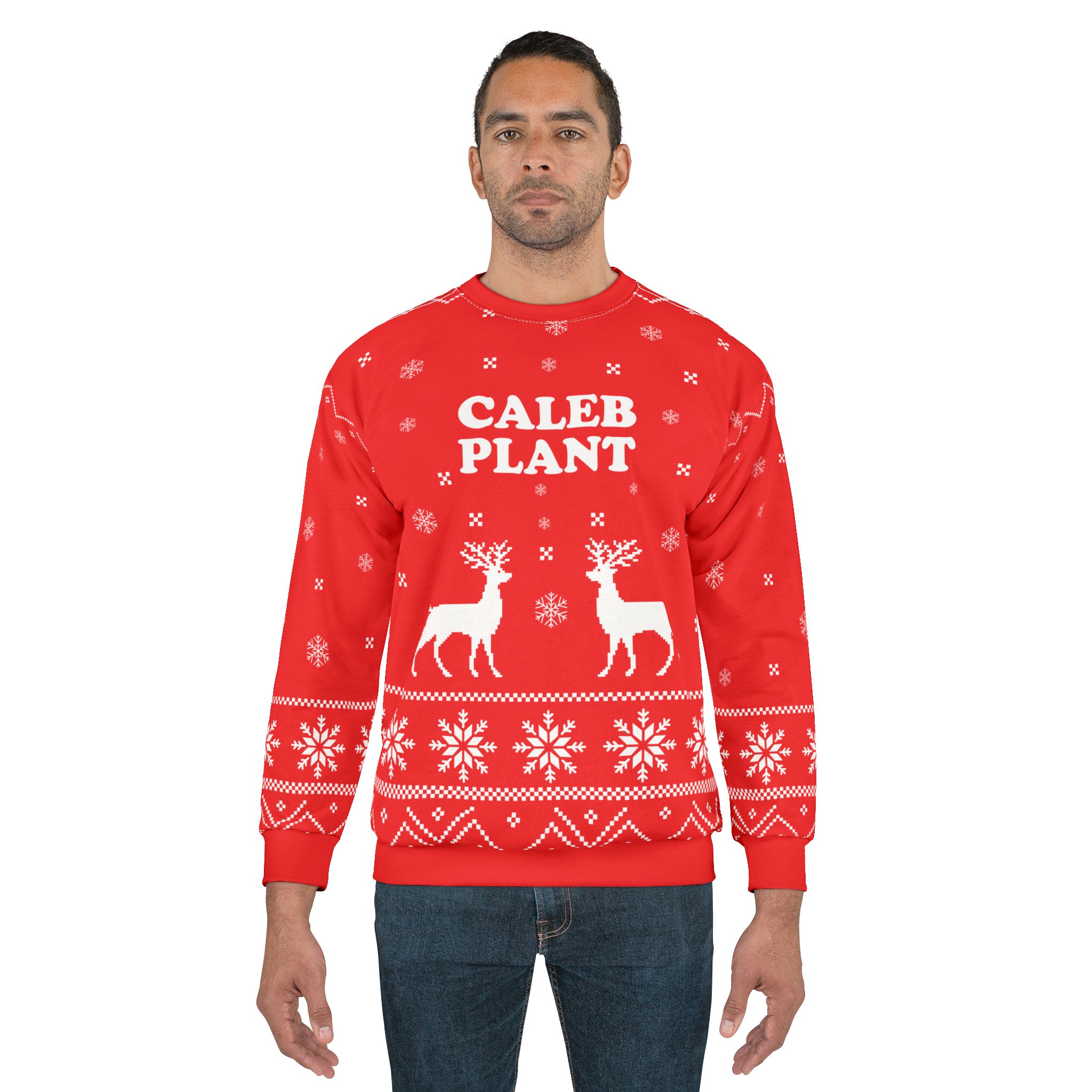 Caleb Plant Unisex Sweatshirt (AOP)