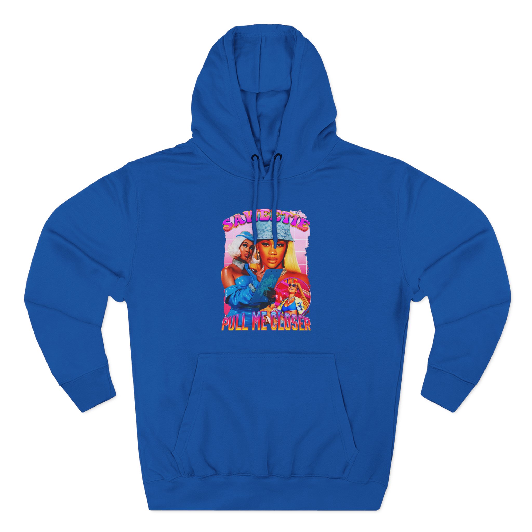Saweetie Three-Panel Fleece Hoodie