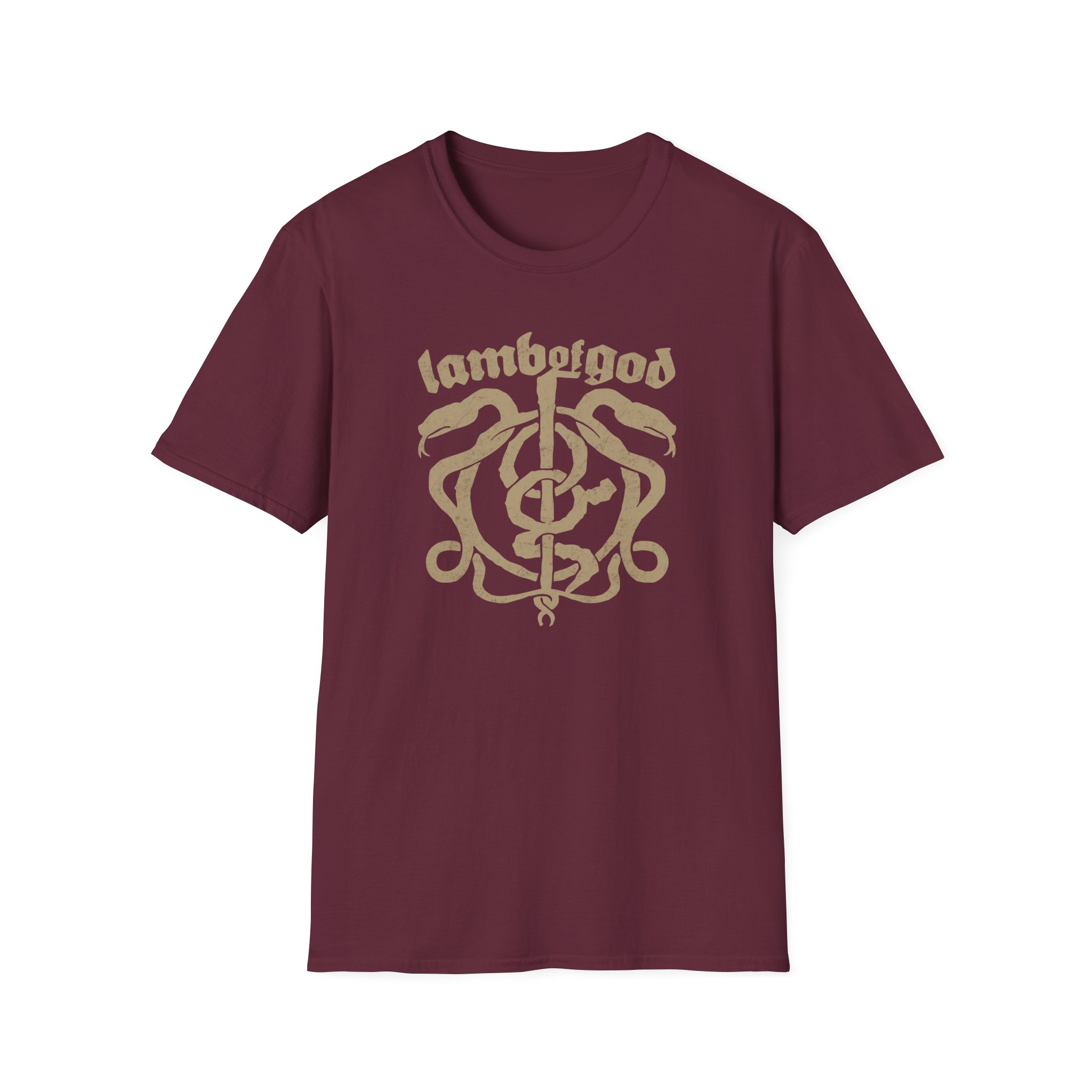 Lamb of God Congregation Snake Unisex Softstyle T-Shirt