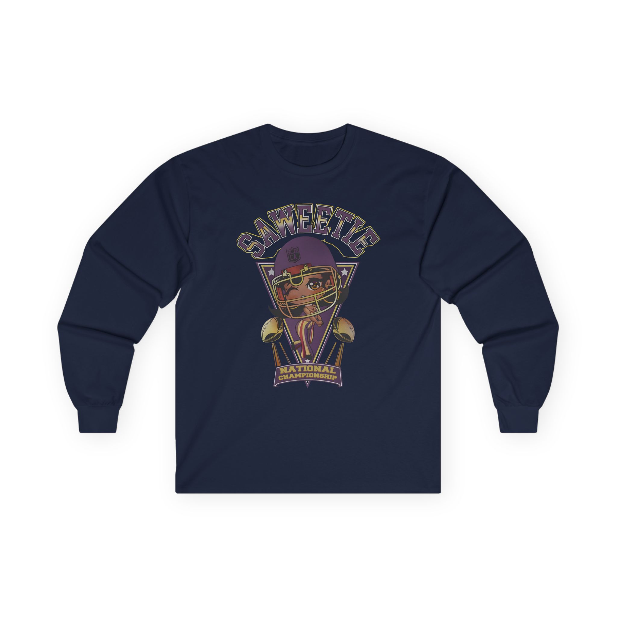 Saweetie National Championship Unisex Ultra Cotton Long Sleeve Tee
