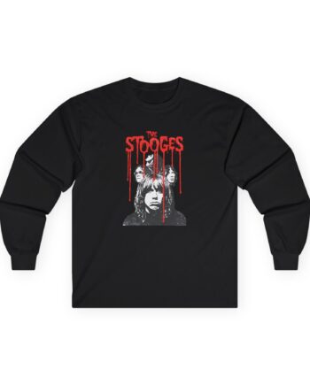 The Stooges Group Shot Unisex Ultra Cotton Long Sleeve Tee