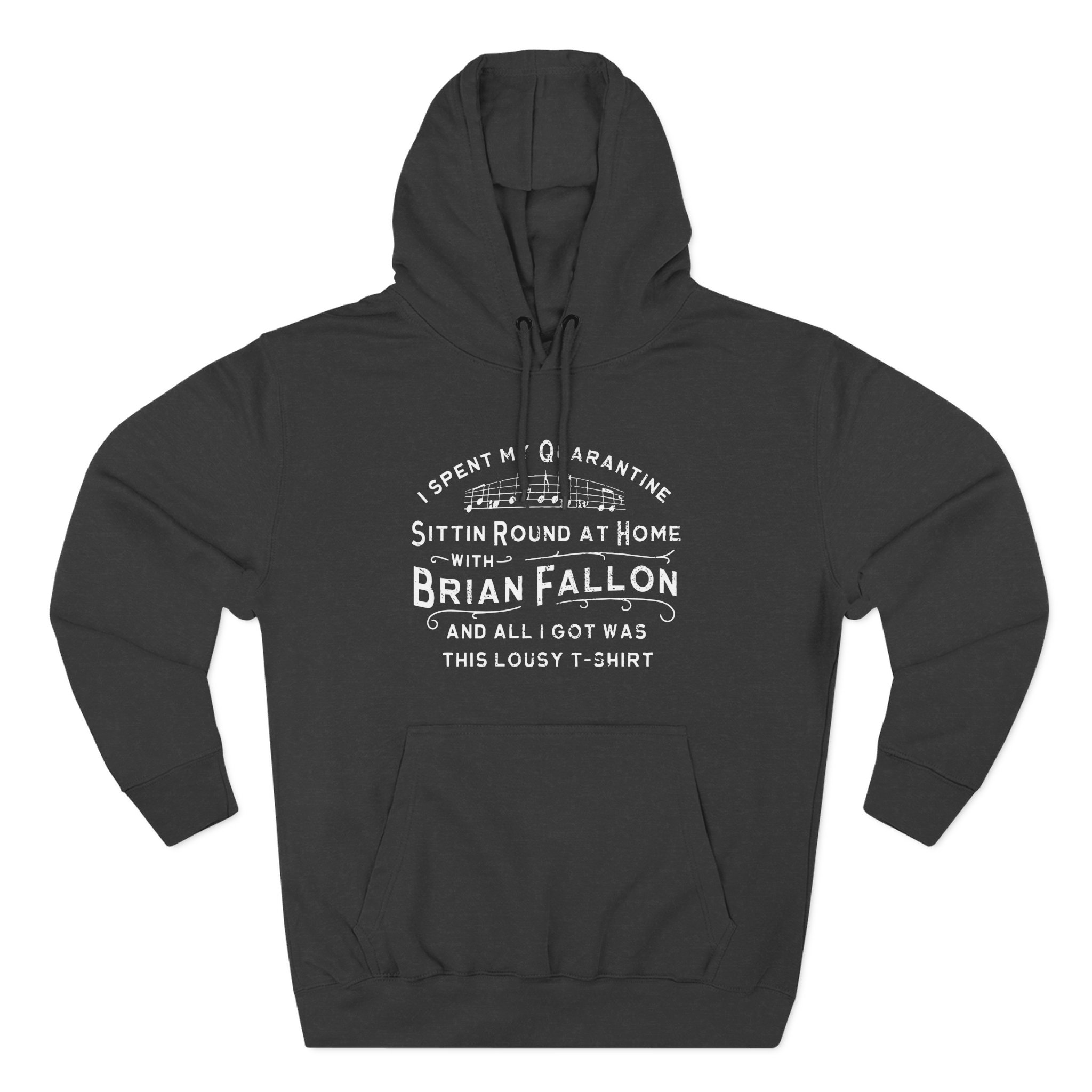 Brian Fallon Sittin Round Three-Panel Fleece Hoodie