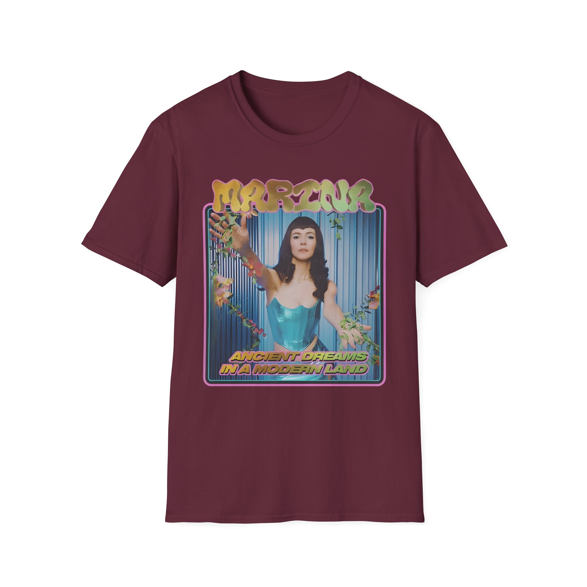Marina Ancient Dreams Live From the Desert Album Unisex Softstyle T-Shirt