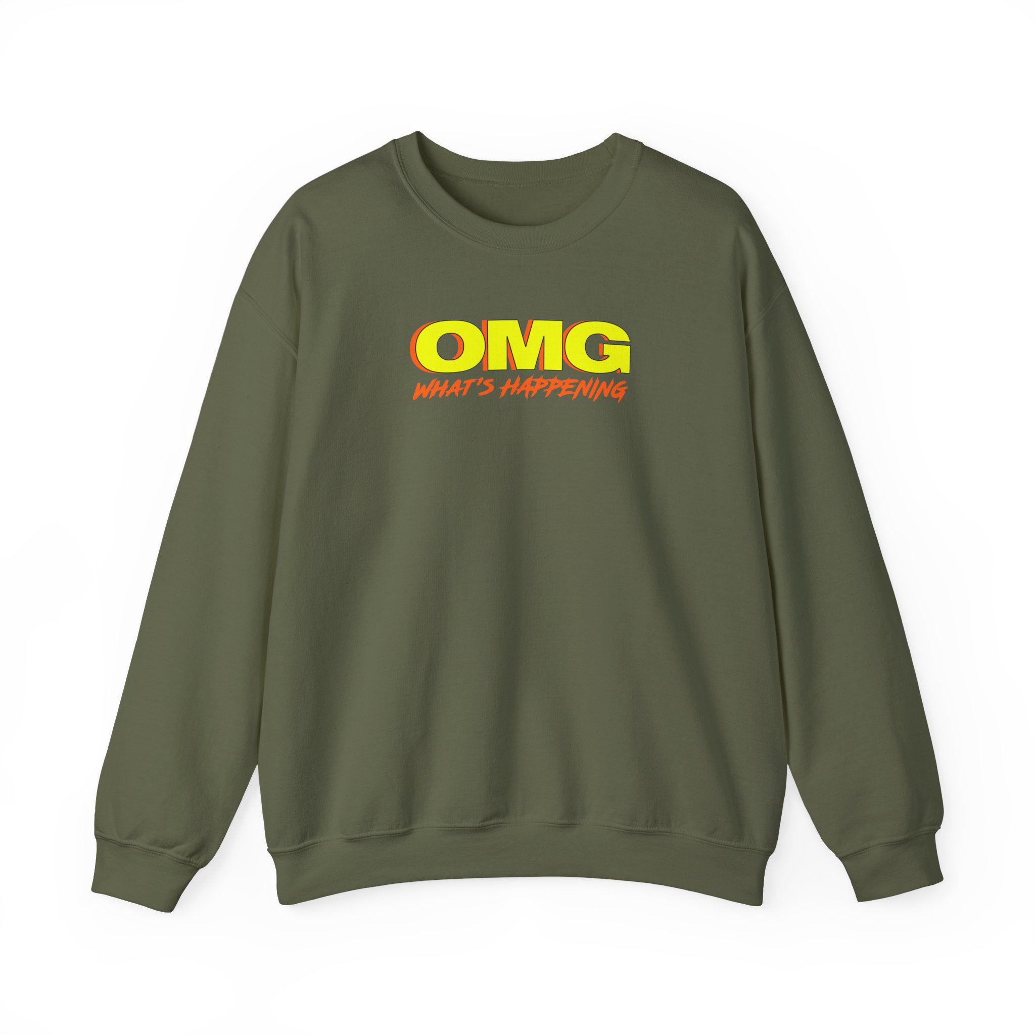 AM OMG Unisex Heavy Blendâ„¢ Crewneck Sweatshirt