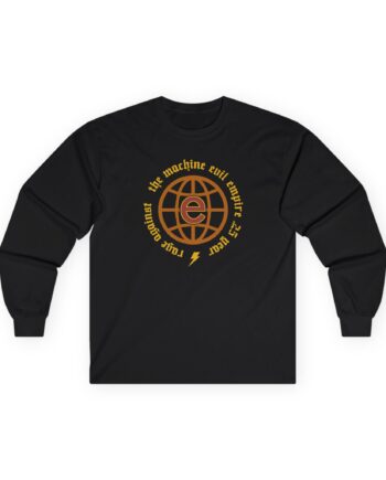 Rage Against the Machine Evil Empire Globe Unisex Ultra Cotton Long Sleeve Tee