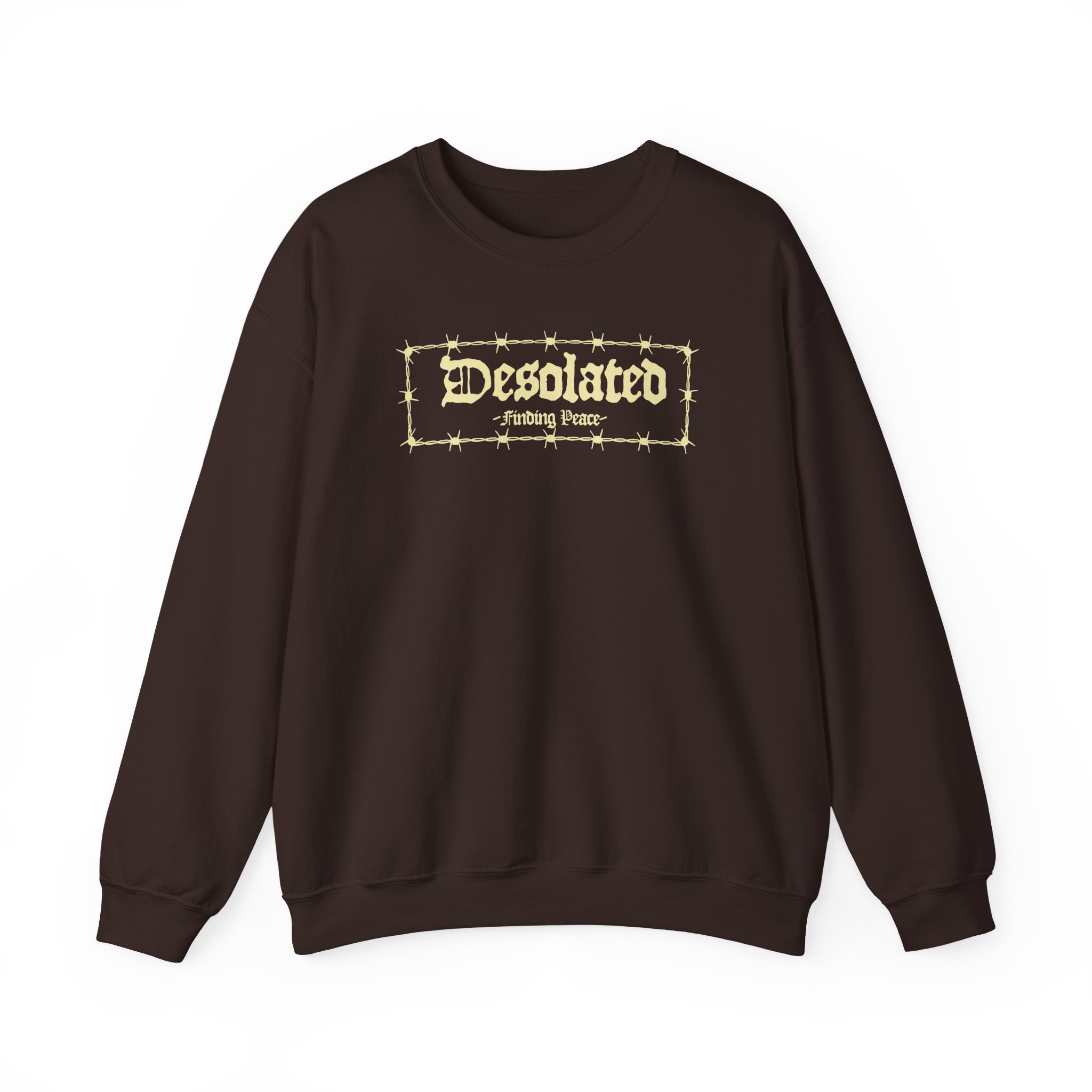 Desolated Finding Peace Unisex Heavy Blendâ„¢ Crewneck Sweatshirt