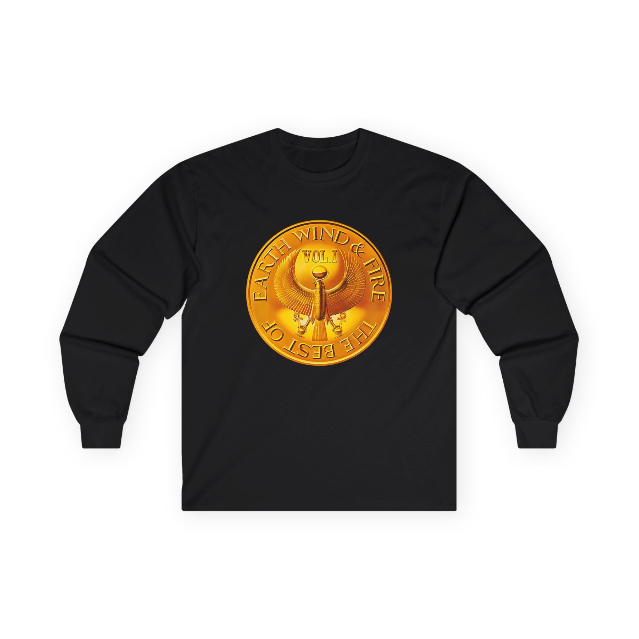 Earth Wind & Fire Medallion Teal Unisex Ultra Cotton Long Sleeve Tee