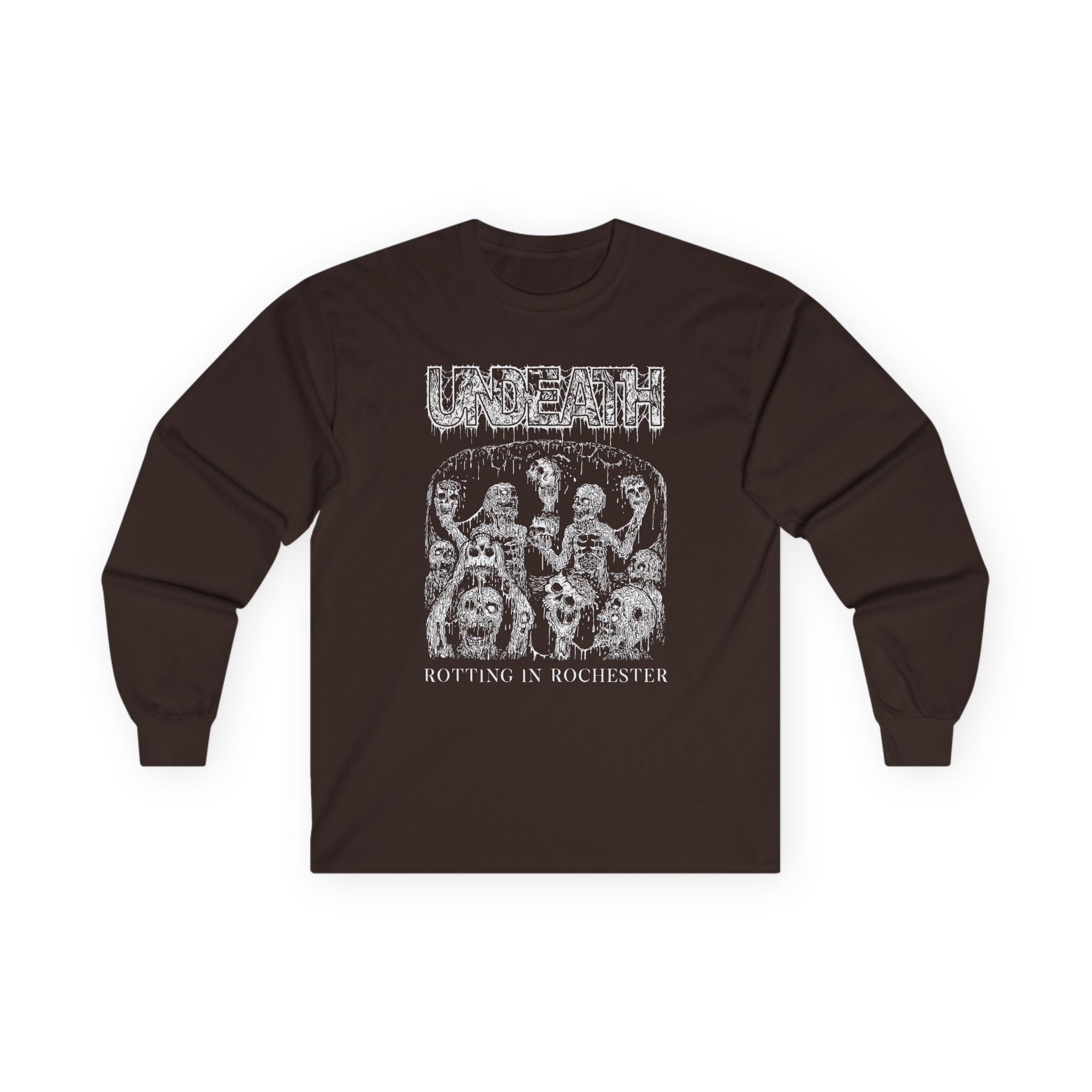 Undeath Rotting in Rochester Unisex Ultra Cotton Long Sleeve Tee