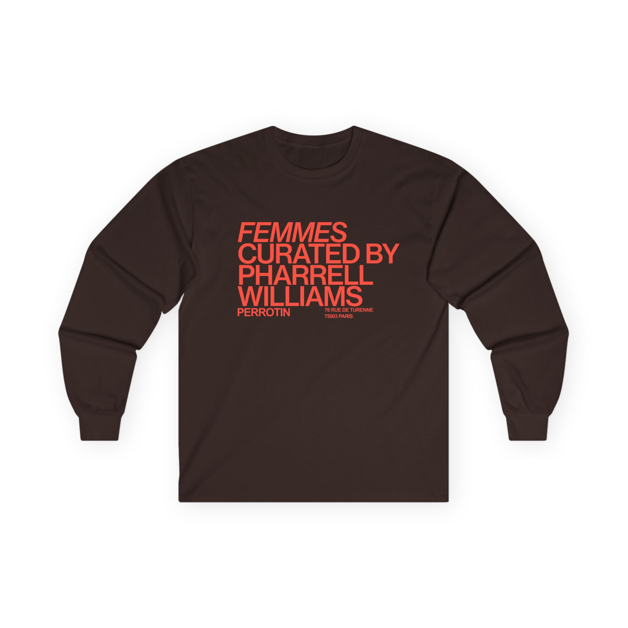 Pharrell Williams Femmes Unisex Ultra Cotton Long Sleeve Tee