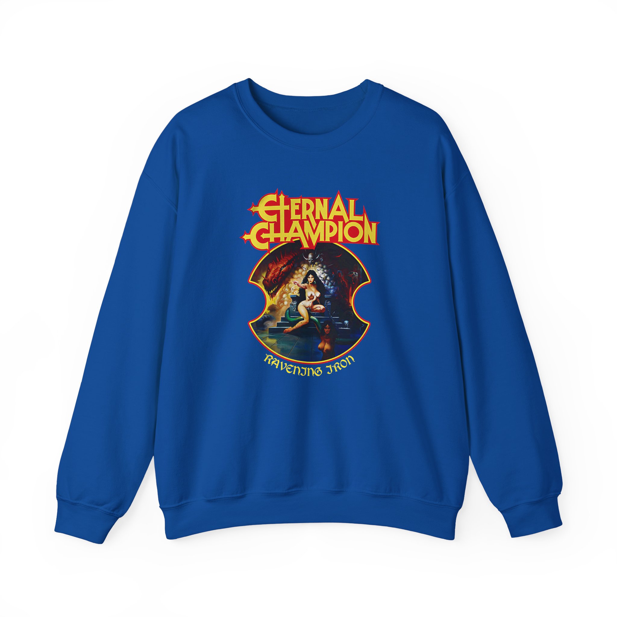 Eternal Champion Stack Unisex Heavy Blendâ„¢ Crewneck Sweatshirt