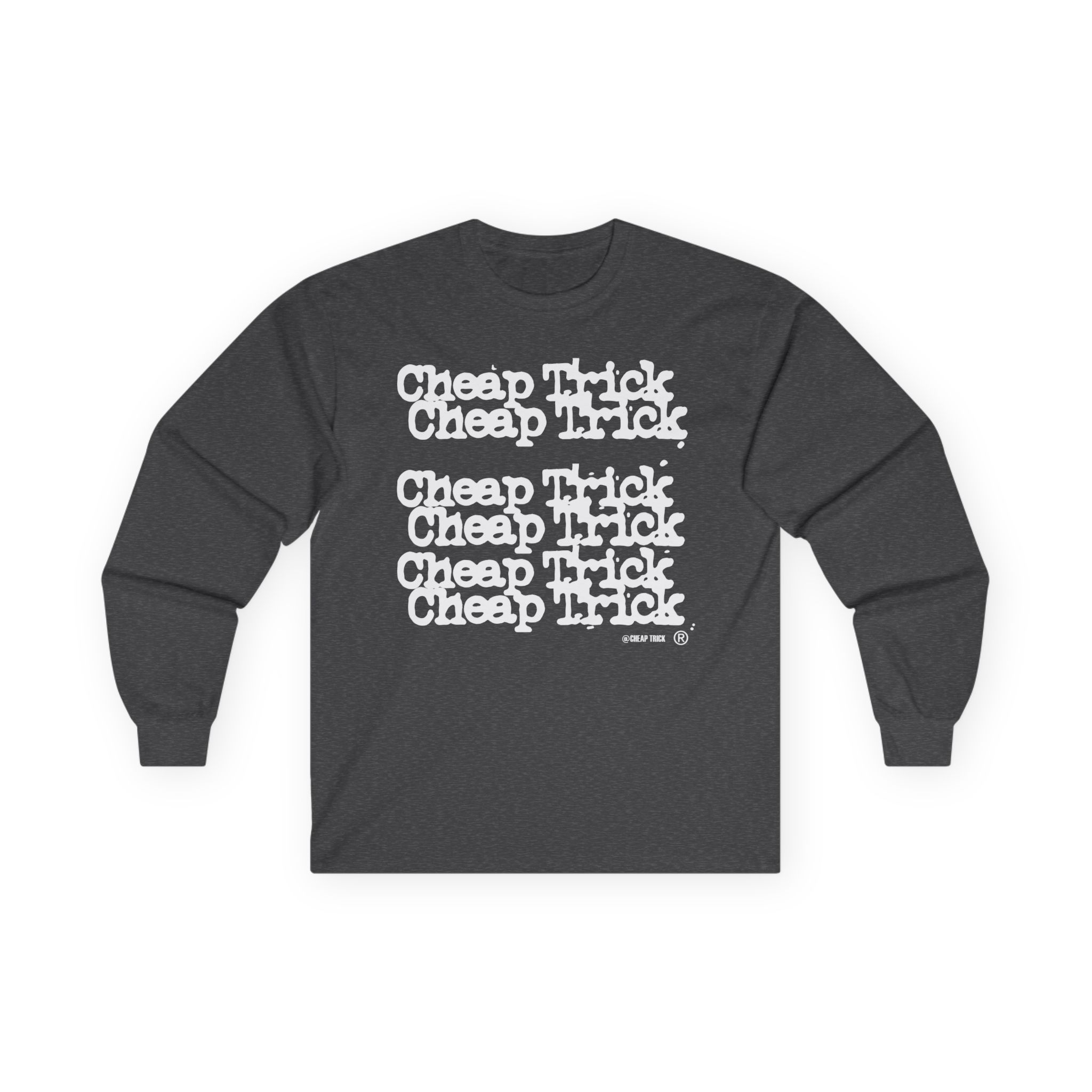 Cheap Trick Stacked Logo Unisex Ultra Cotton Long Sleeve Tee