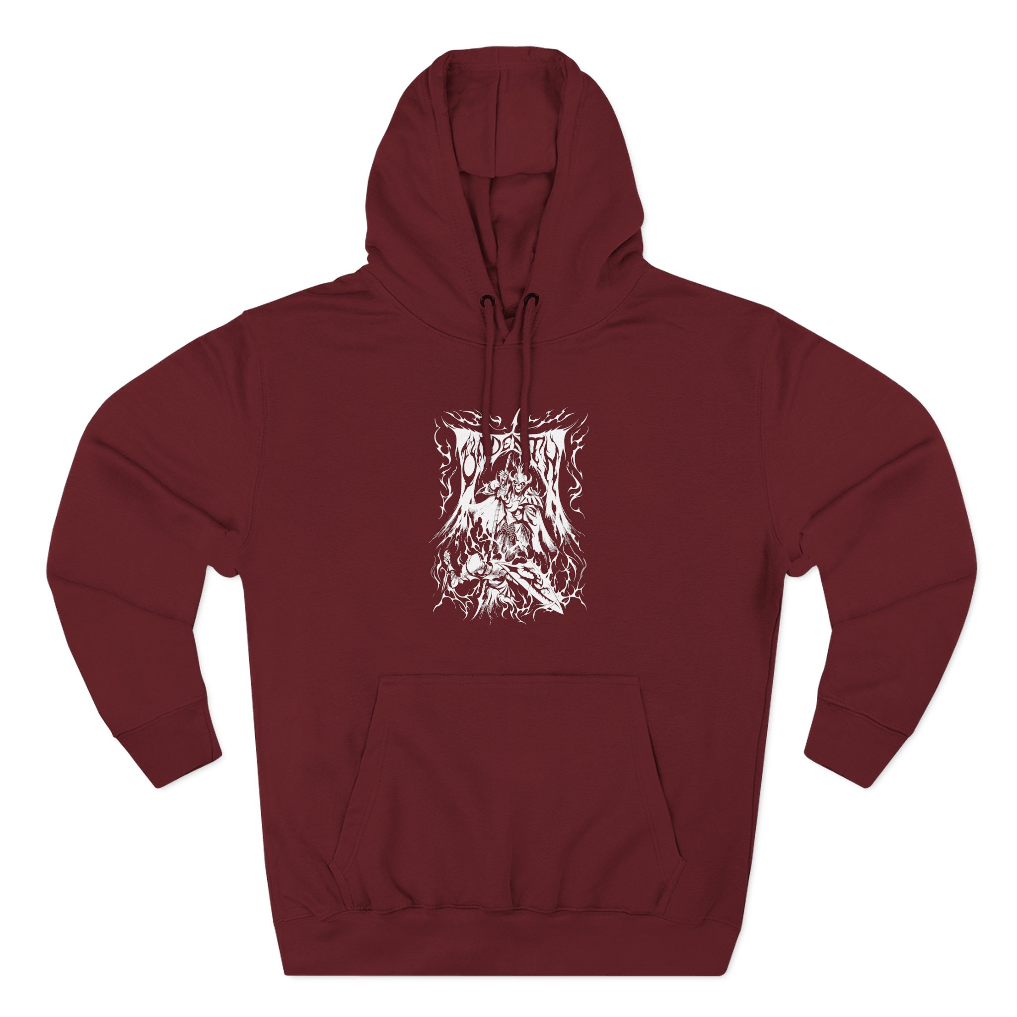 Undeath Knight Three-Panel Fleece Hoodie