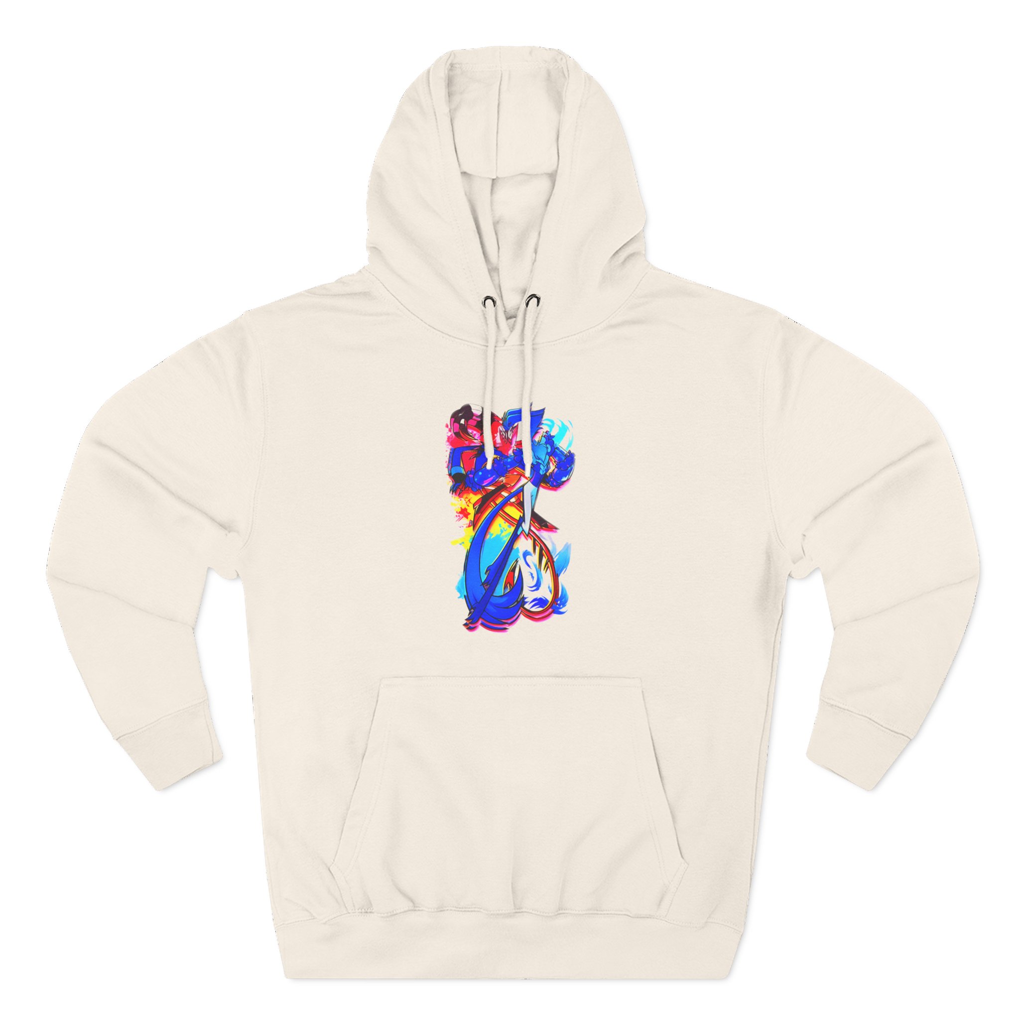 Helluva Boss Stolas & Blitzo Micro Three-Panel Fleece Hoodie