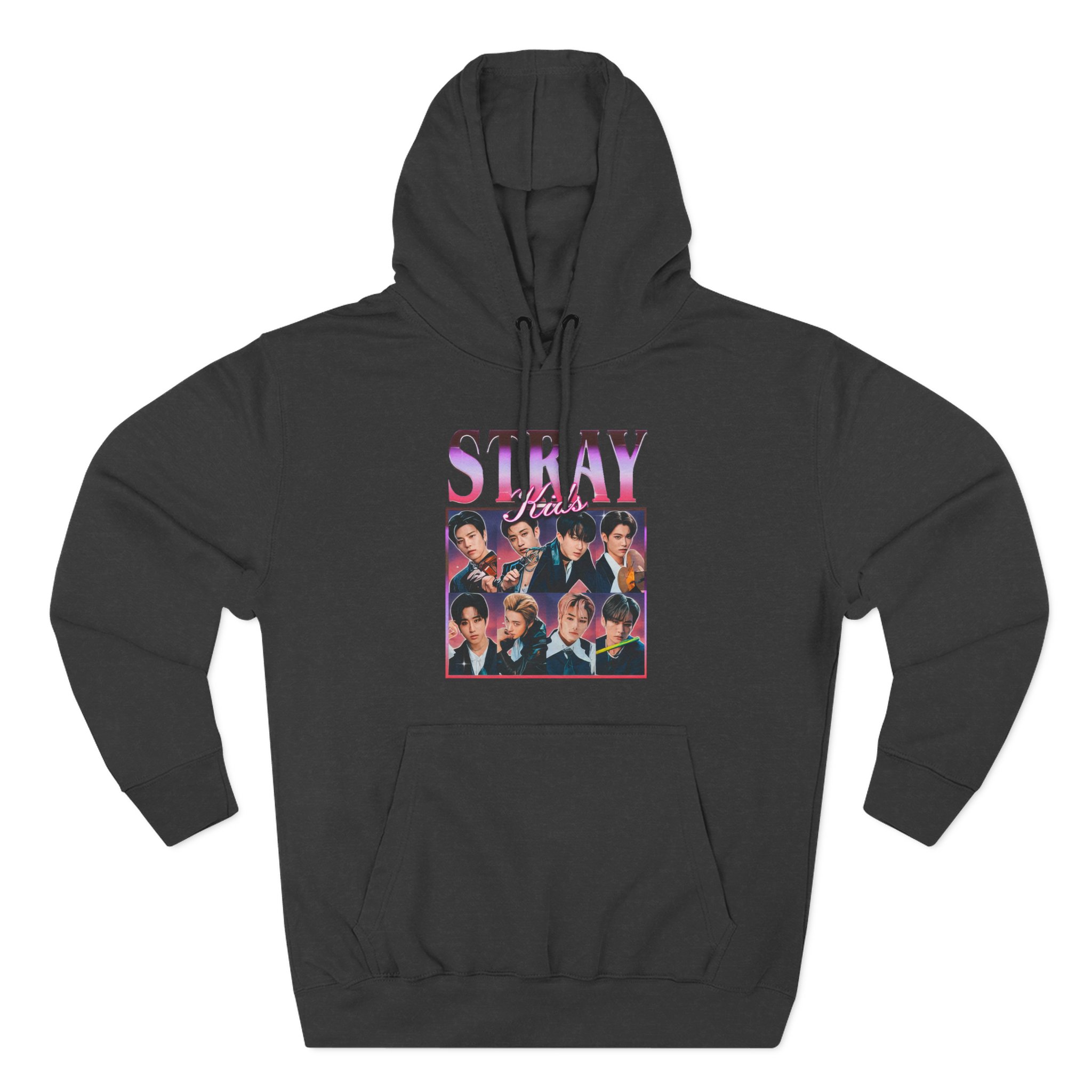 Stray Kids Three-Panel Fleece Hoodie