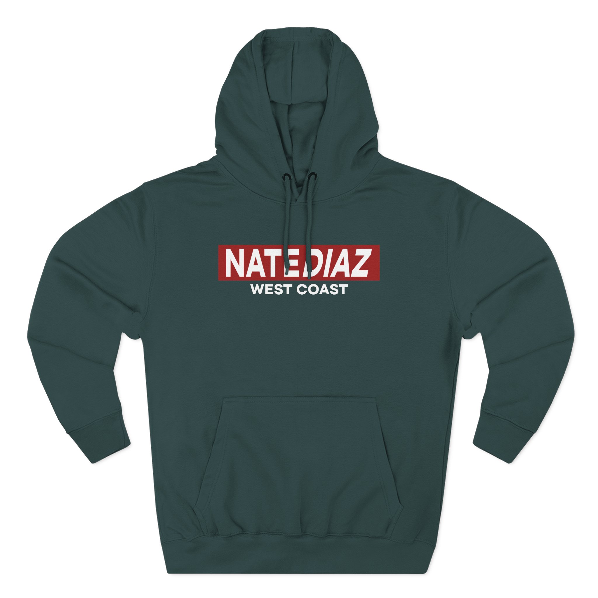 Nate Diaz West Coastin Three-Panel Fleece Hoodie