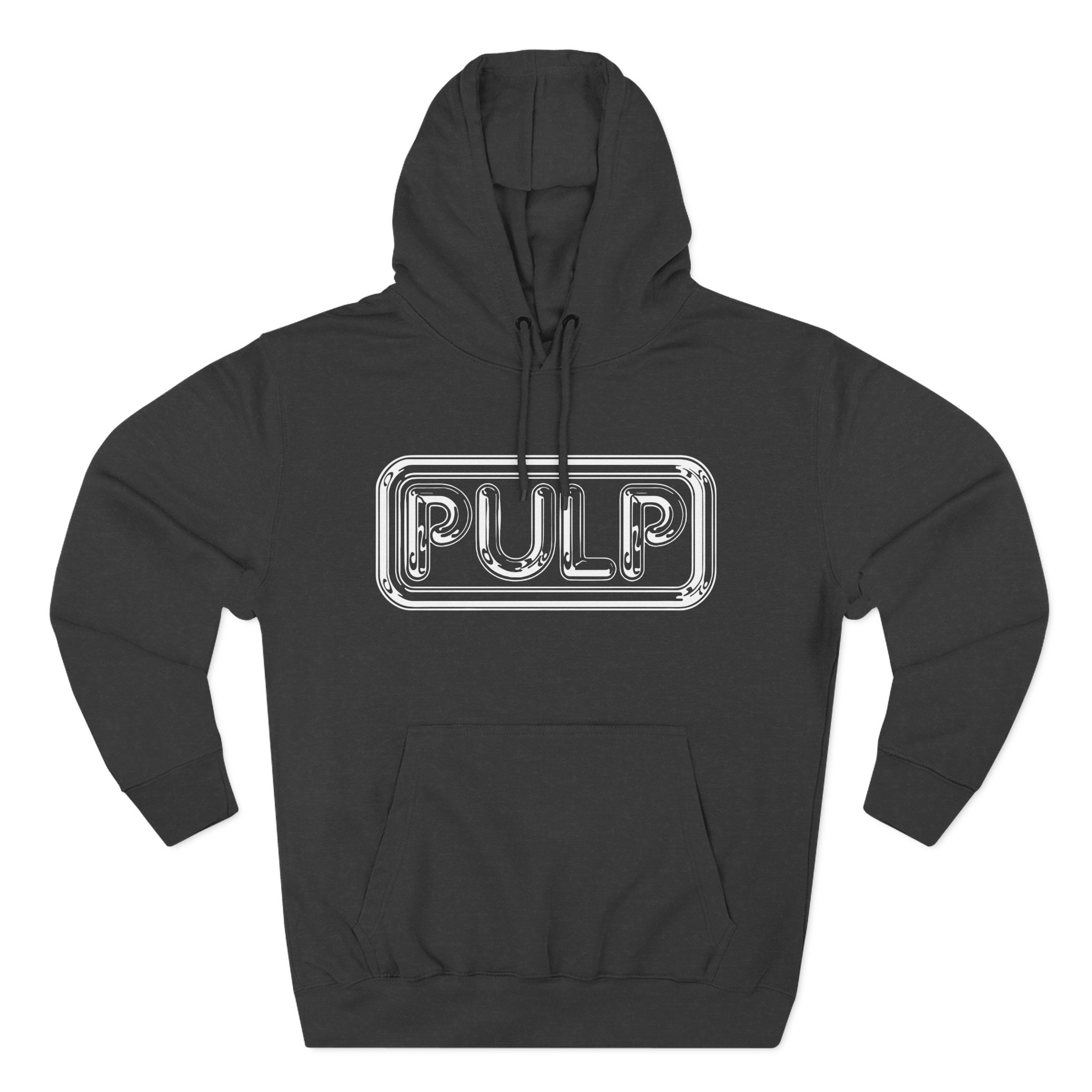 Pulp Logo Three-Panel Fleece Hoodie