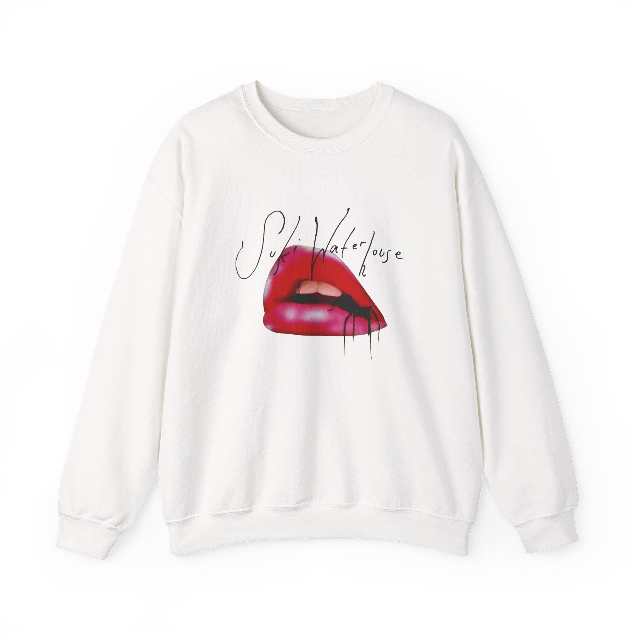 Suki Waterhouse Spider Unisex Heavy Blendâ„¢ Crewneck Sweatshirt