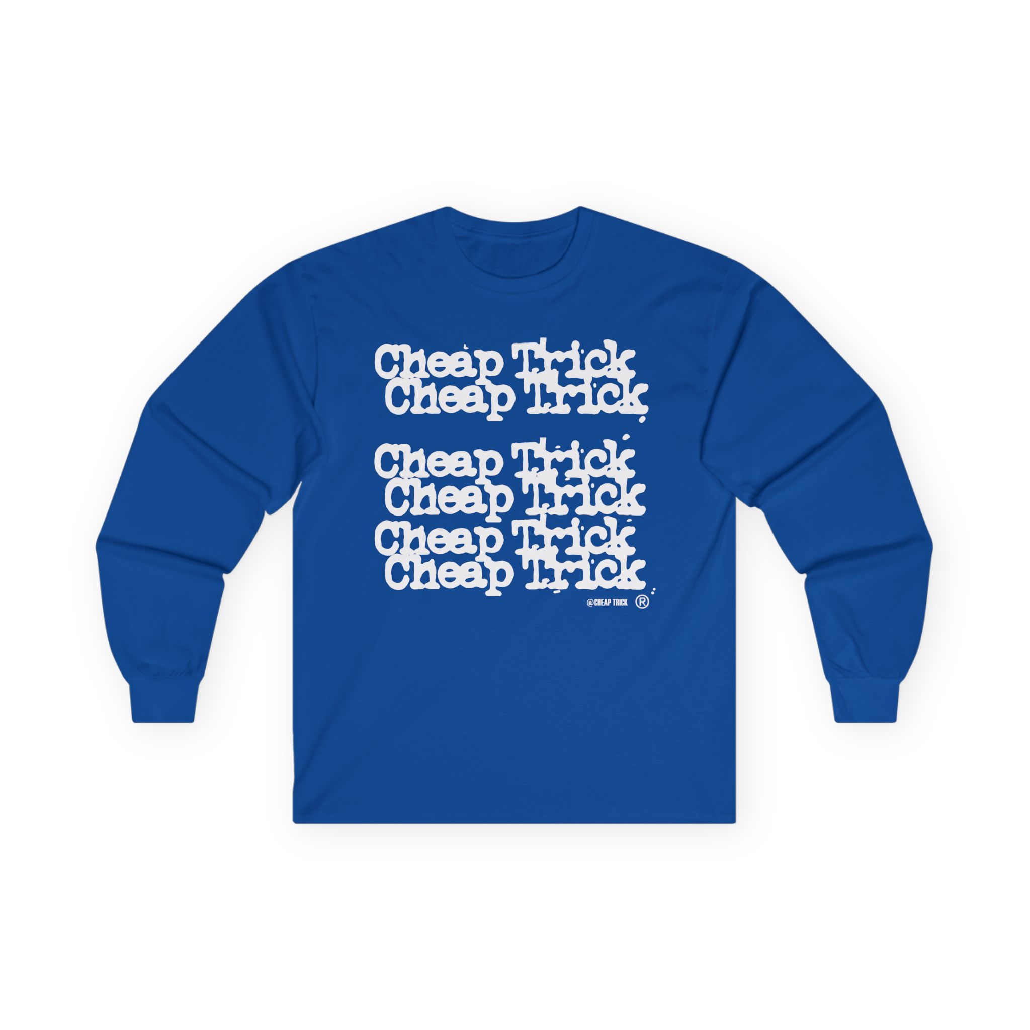 Cheap Trick Stacked Logo Unisex Ultra Cotton Long Sleeve Tee