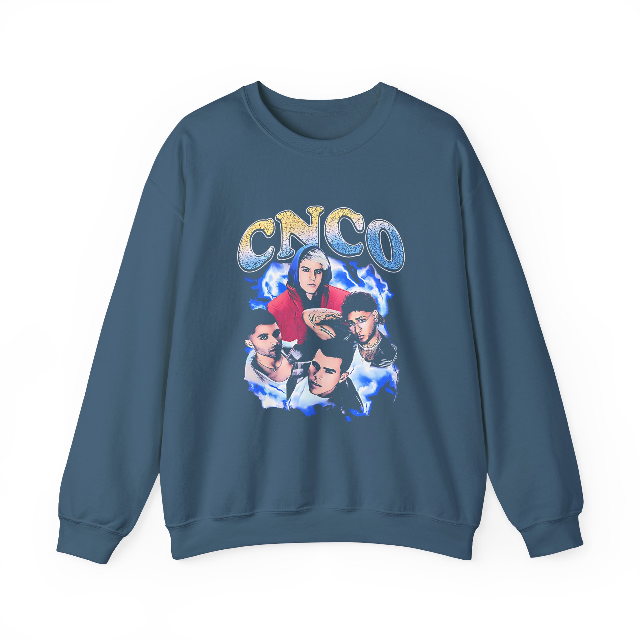 Cnco Camiseta La Equivocada Lavada Unisex Heavy Blendâ„¢ Crewneck Sweatshirt
