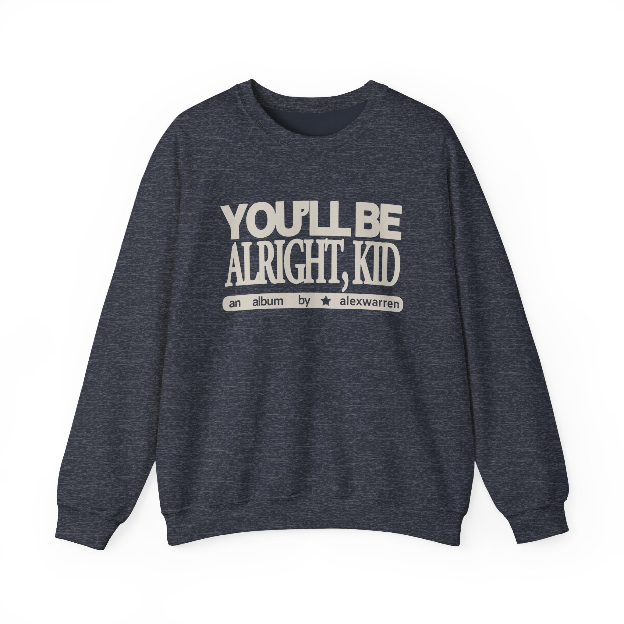 Alex Warren You’ll Be Alright Kid Unisex Heavy Blend™ Crewneck Sweatshirt