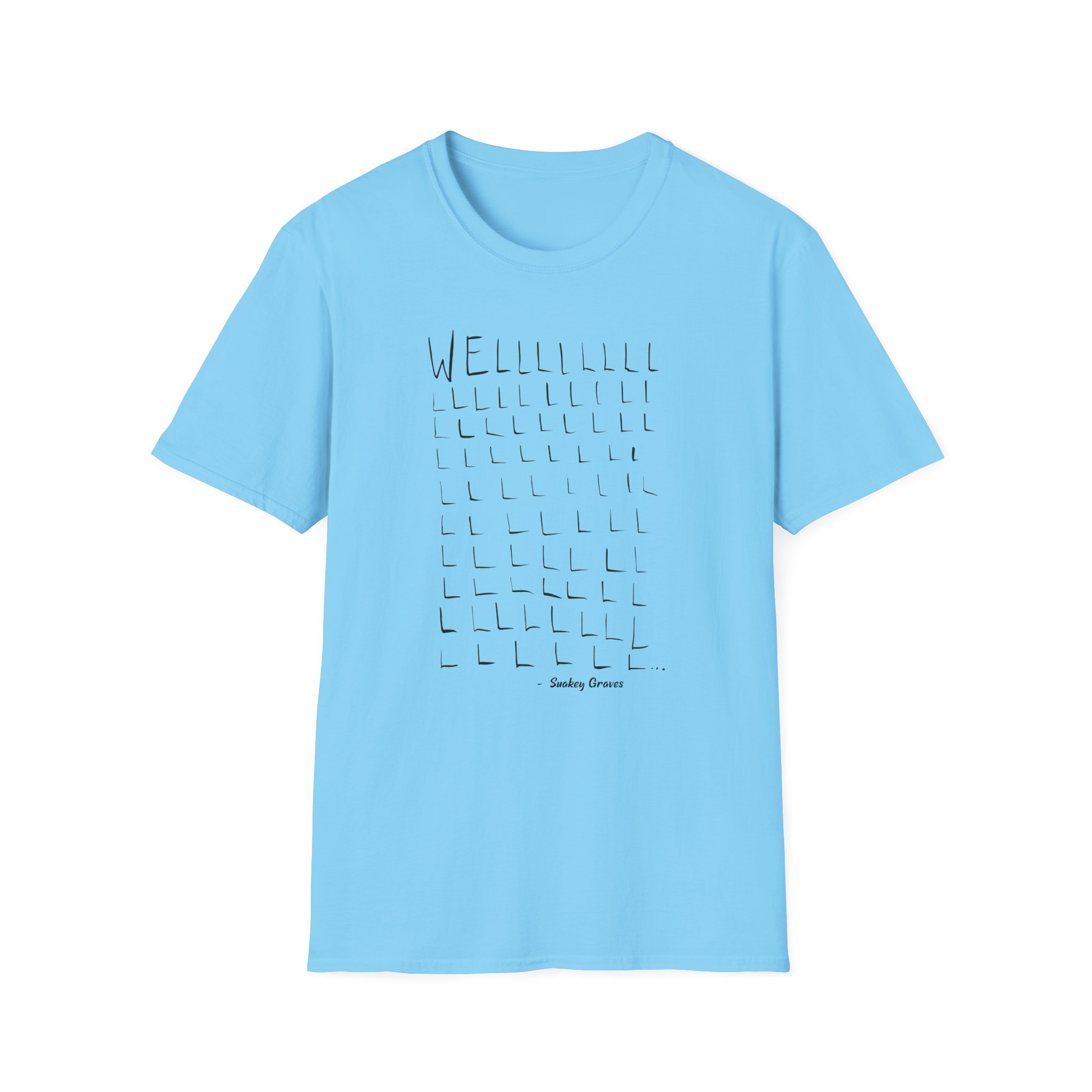 Shakey Graves WELLLL Unisex Softstyle T-Shirt