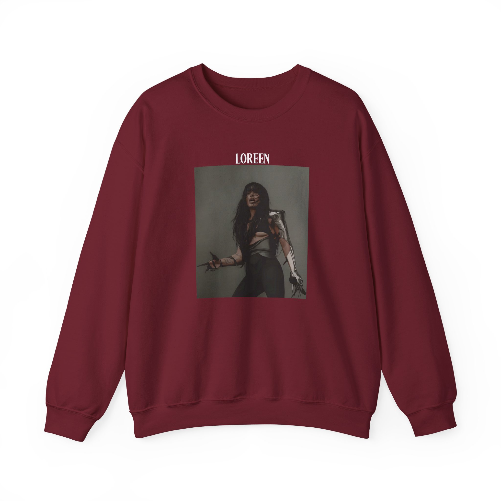Loreen Photo Unisex Heavy Blendâ„¢ Crewneck Sweatshirt