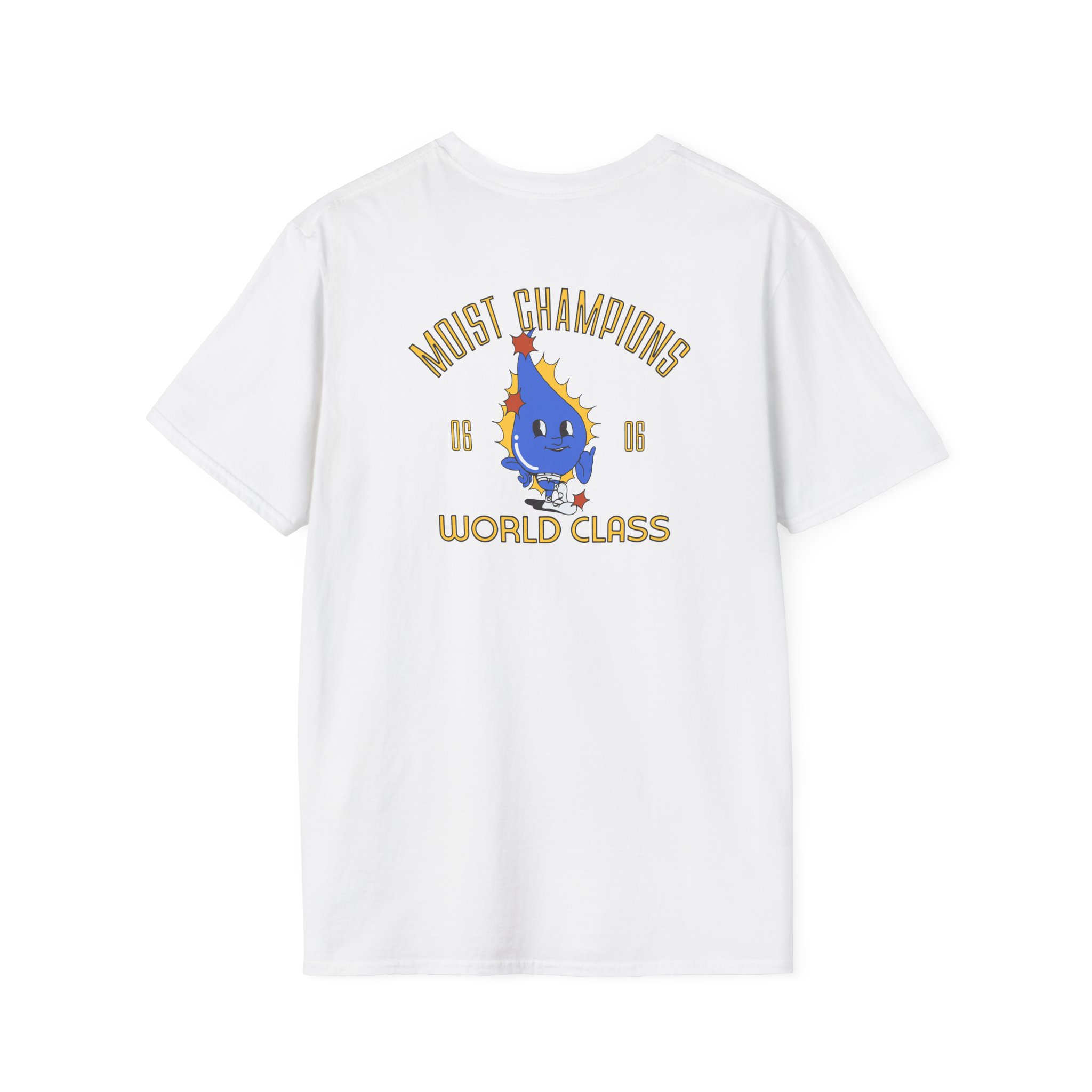 Moist Retro Unisex Softstyle T-Shirt