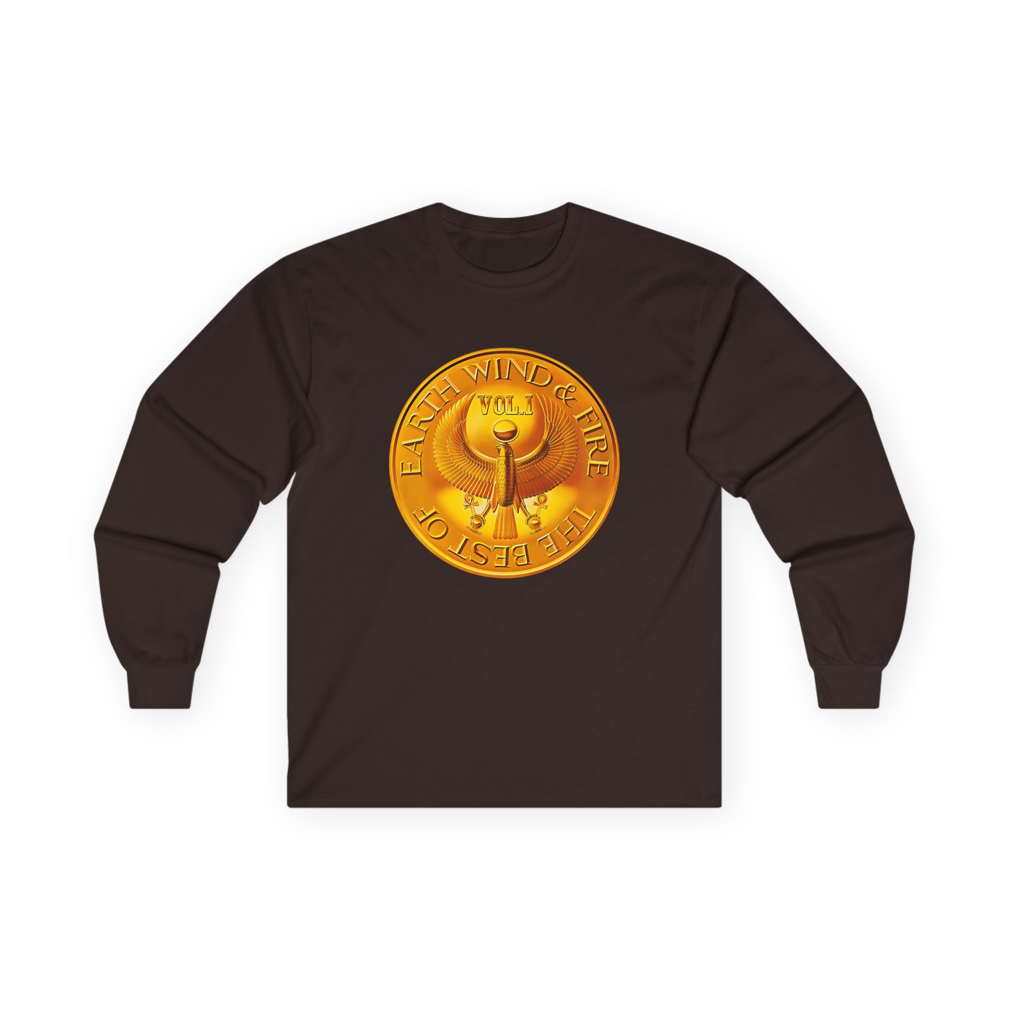 Earth Wind & Fire Medallion Teal Unisex Ultra Cotton Long Sleeve Tee