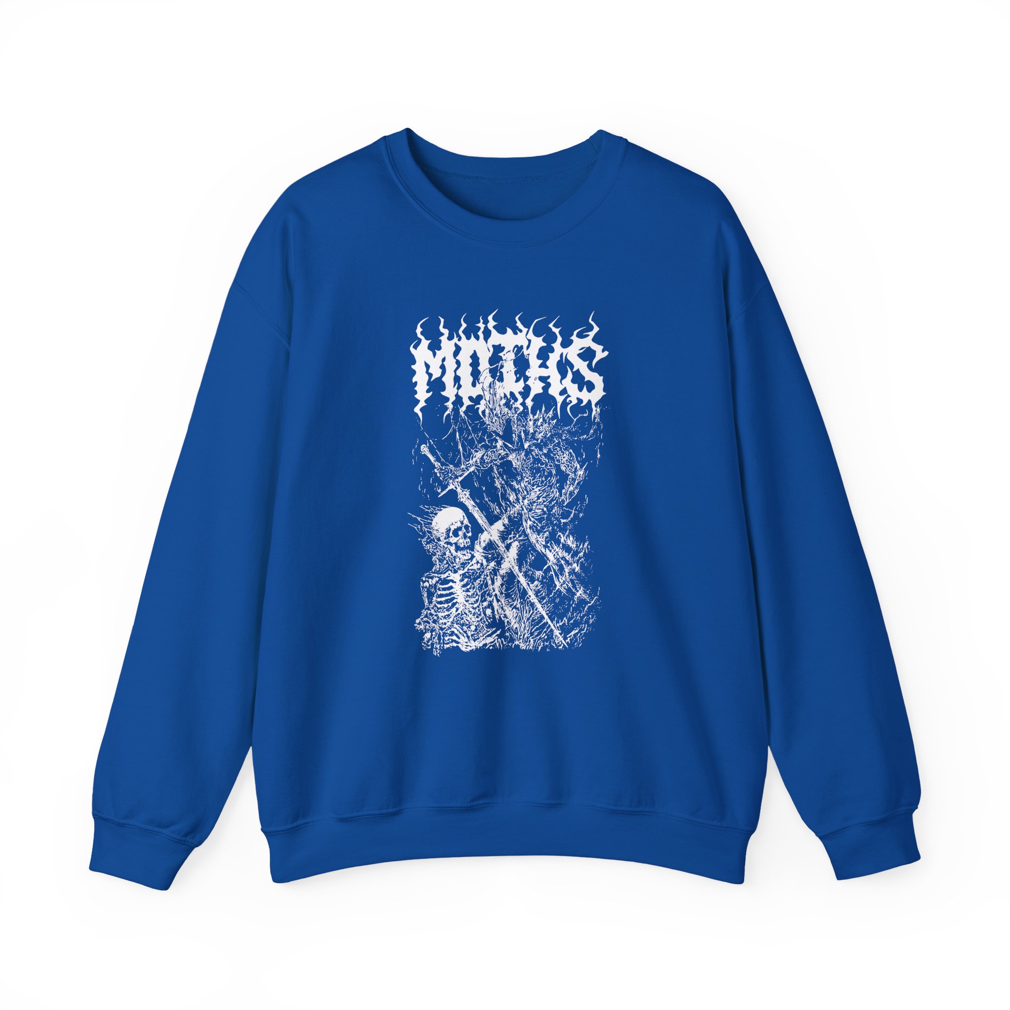 Like Moths to Flames Cycles Unisex Heavy Blendâ„¢ Crewneck Sweatshirt