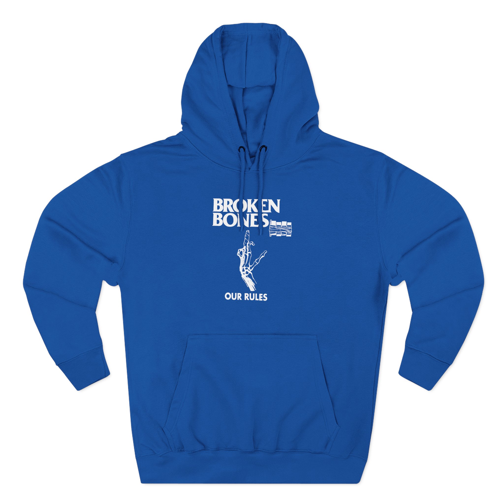Broken Bones The Henry Three-Panel Fleece Hoodie