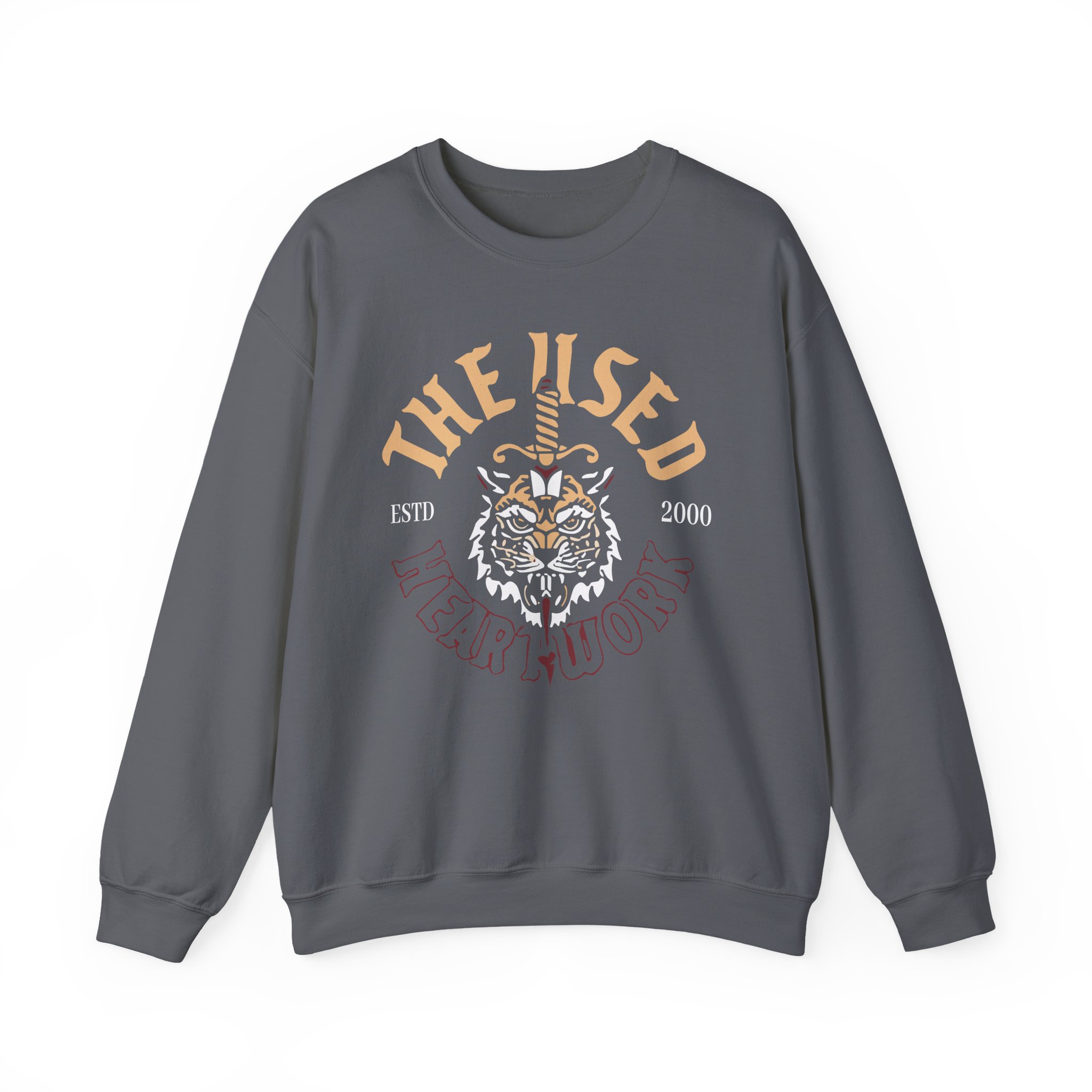 The Used Self Titled 25 Year Unisex Heavy Blendâ„¢ Crewneck Sweatshirt