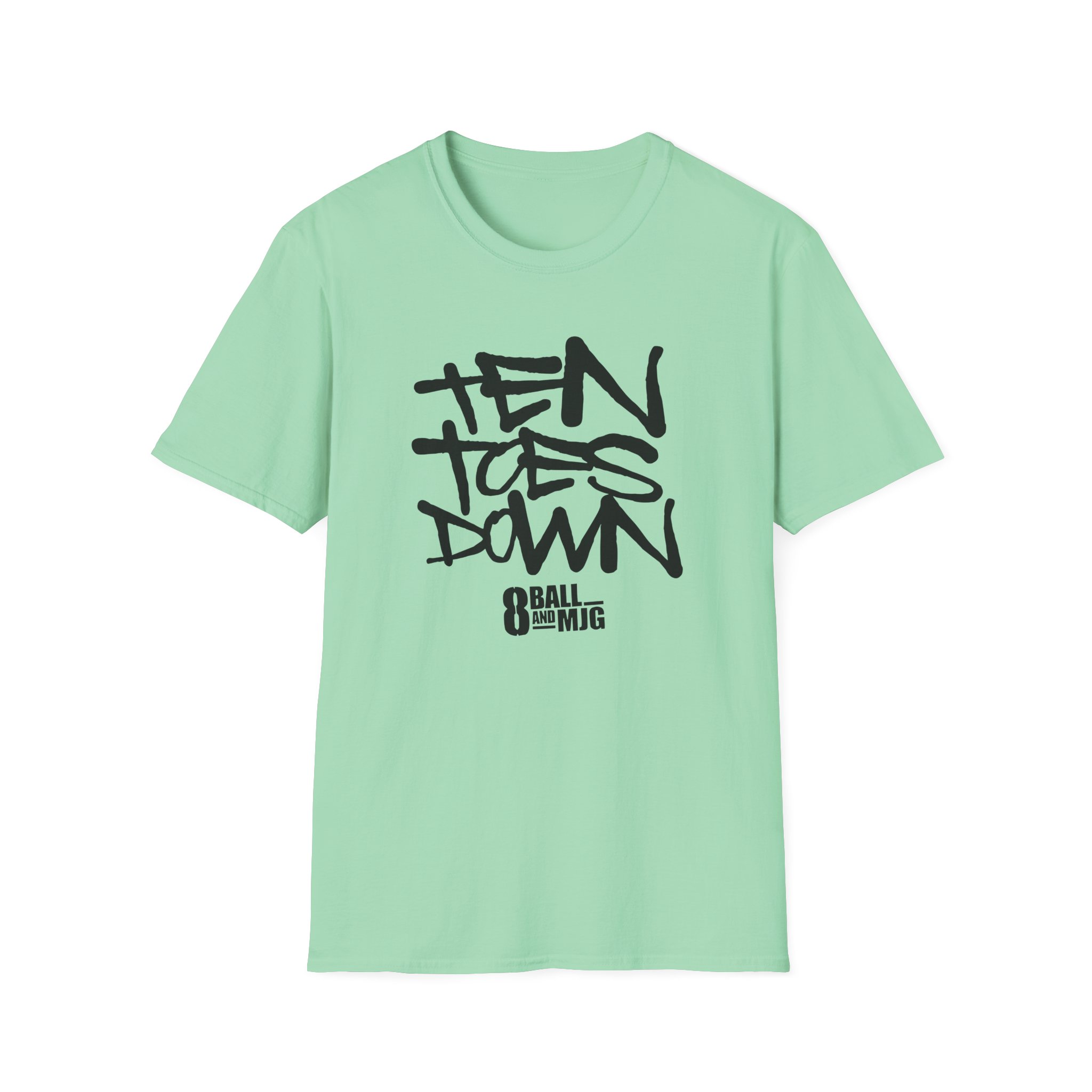 8ball Mjg Ten Toes Down Unisex Softstyle T-Shirt