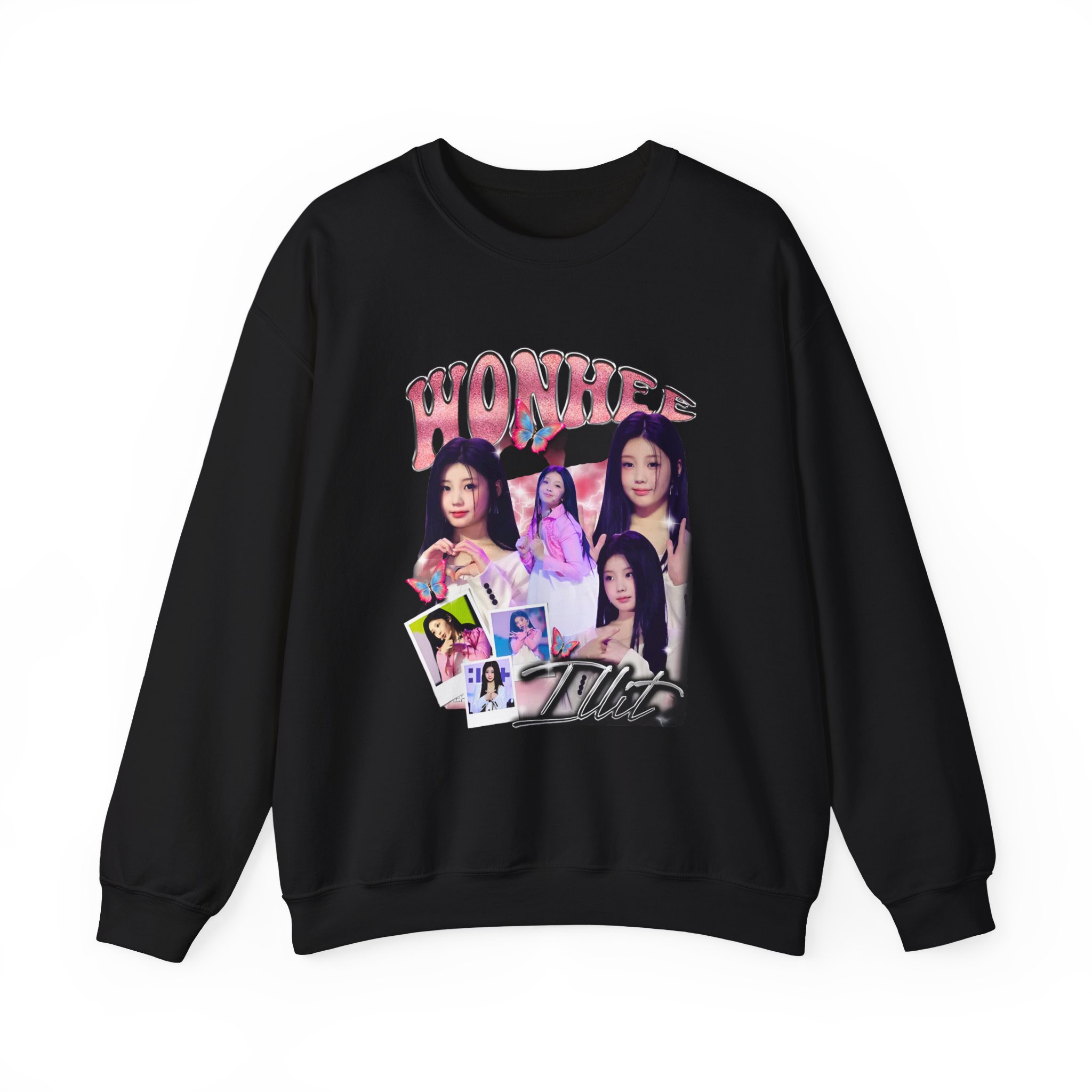ILLIT Wonhee Unisex Heavy Blendâ„¢ Crewneck Sweatshirt
