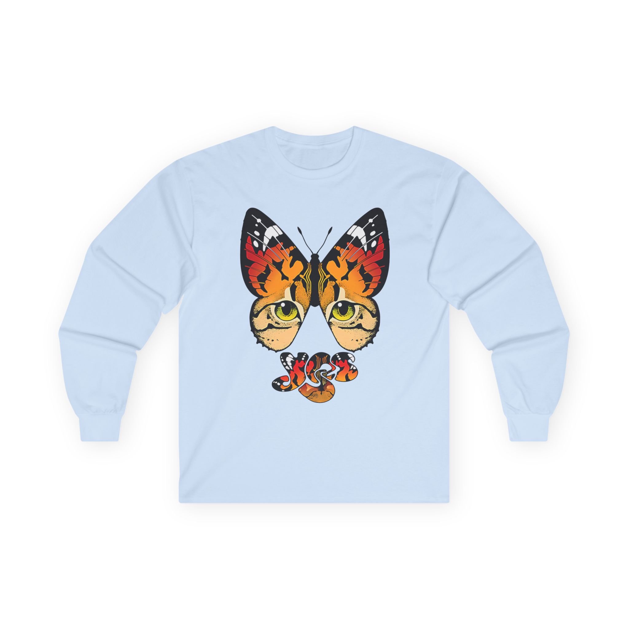 Yes Monarch Eyes Logo Unisex Ultra Cotton Long Sleeve Tee
