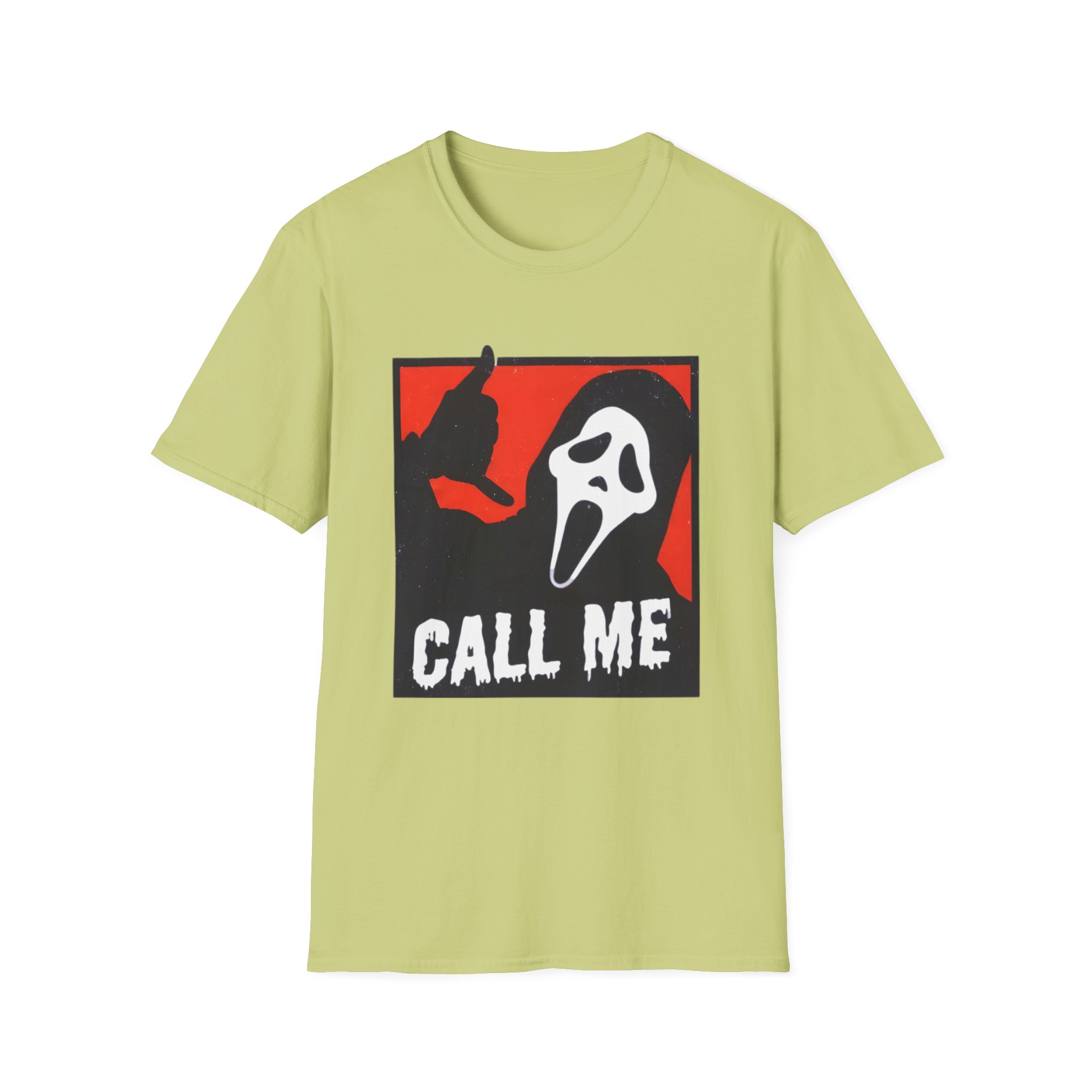 Ghostface CALL ME Unisex Softstyle T-Shirt