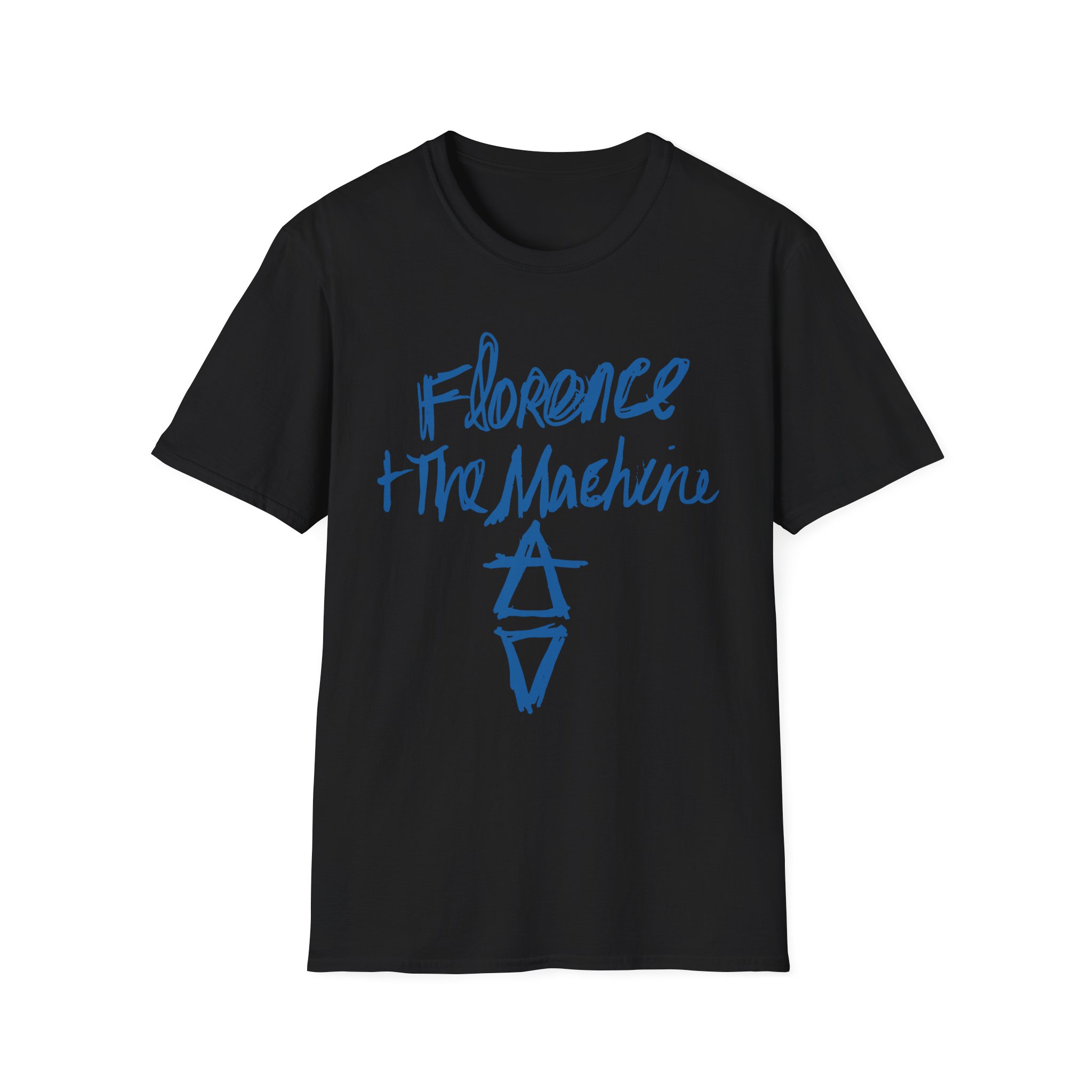 Florence and the Machine Hand Drawn Logo Unisex Softstyle T-Shirt