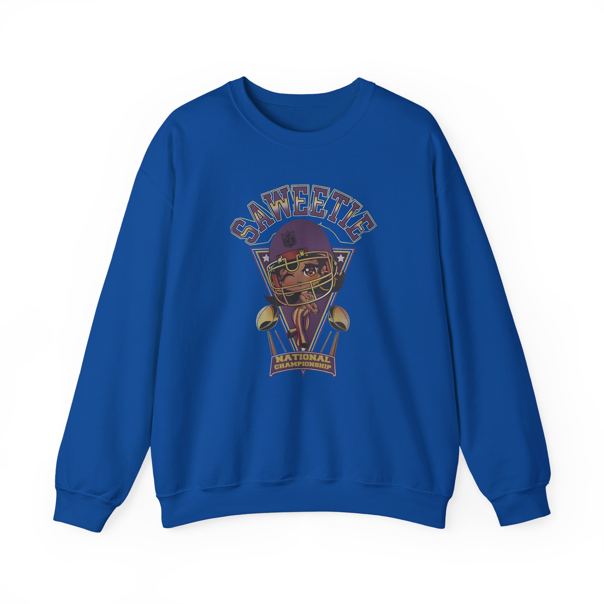 Saweetie National Championship Unisex Heavy Blend Crewneck Sweatshirt
