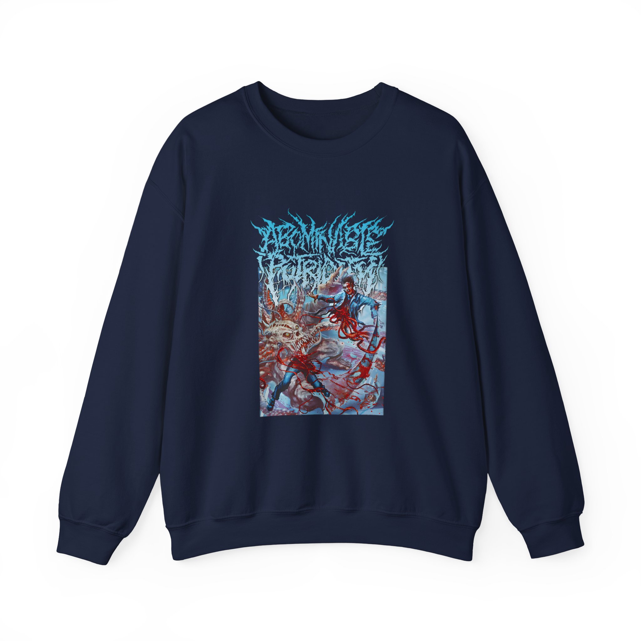 Abominable Putridity Fatal Unexpected Disintegration Unisex Heavy Blendâ„¢ Crewneck Sweatshirt