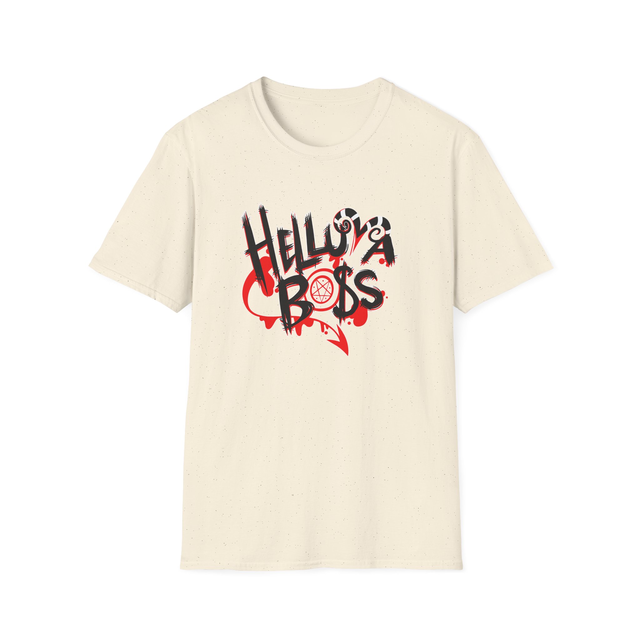 Helluva Boss Logo Unisex Softstyle T-Shirt