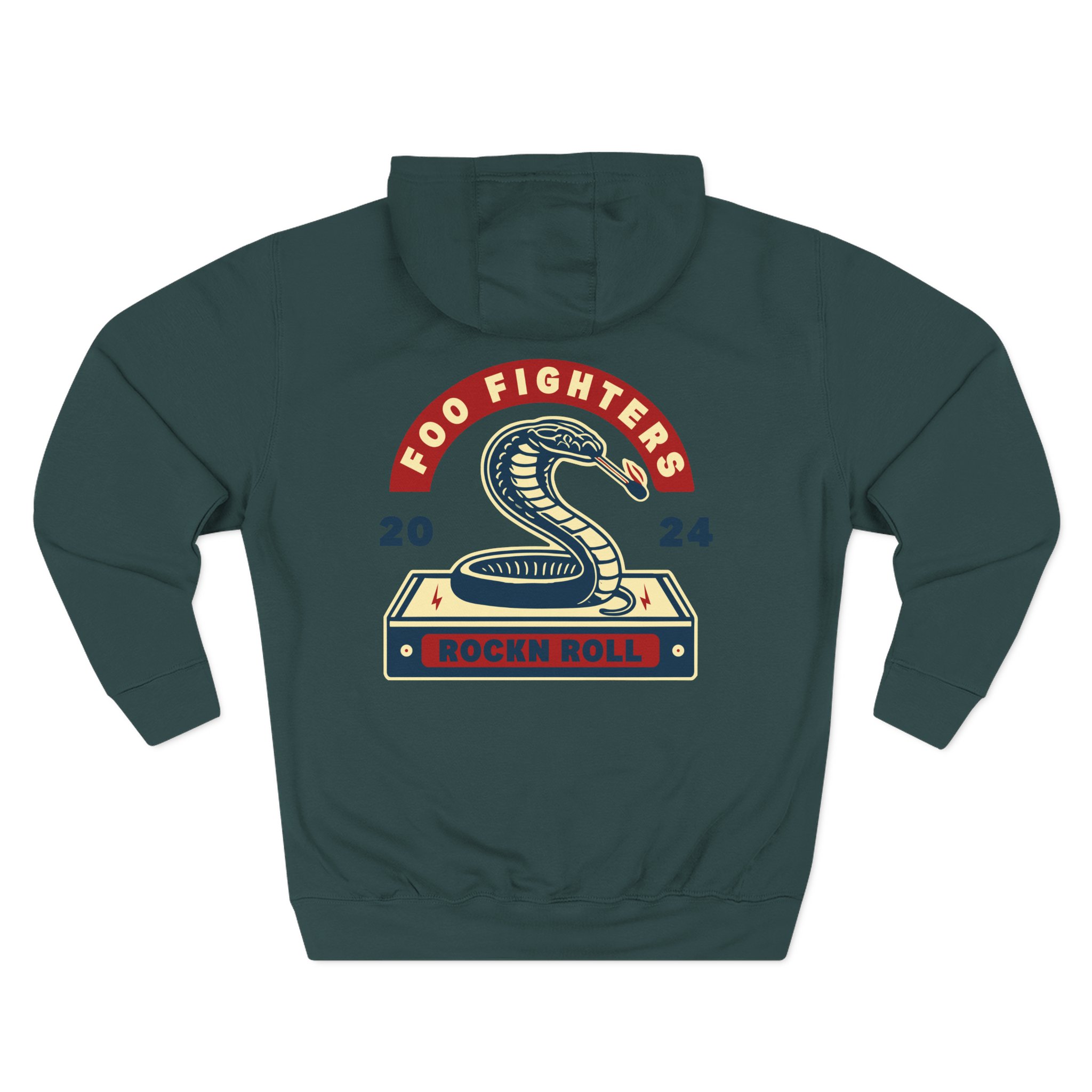 Foo Fighters Cobra Three-Panel Fleece Hoodie