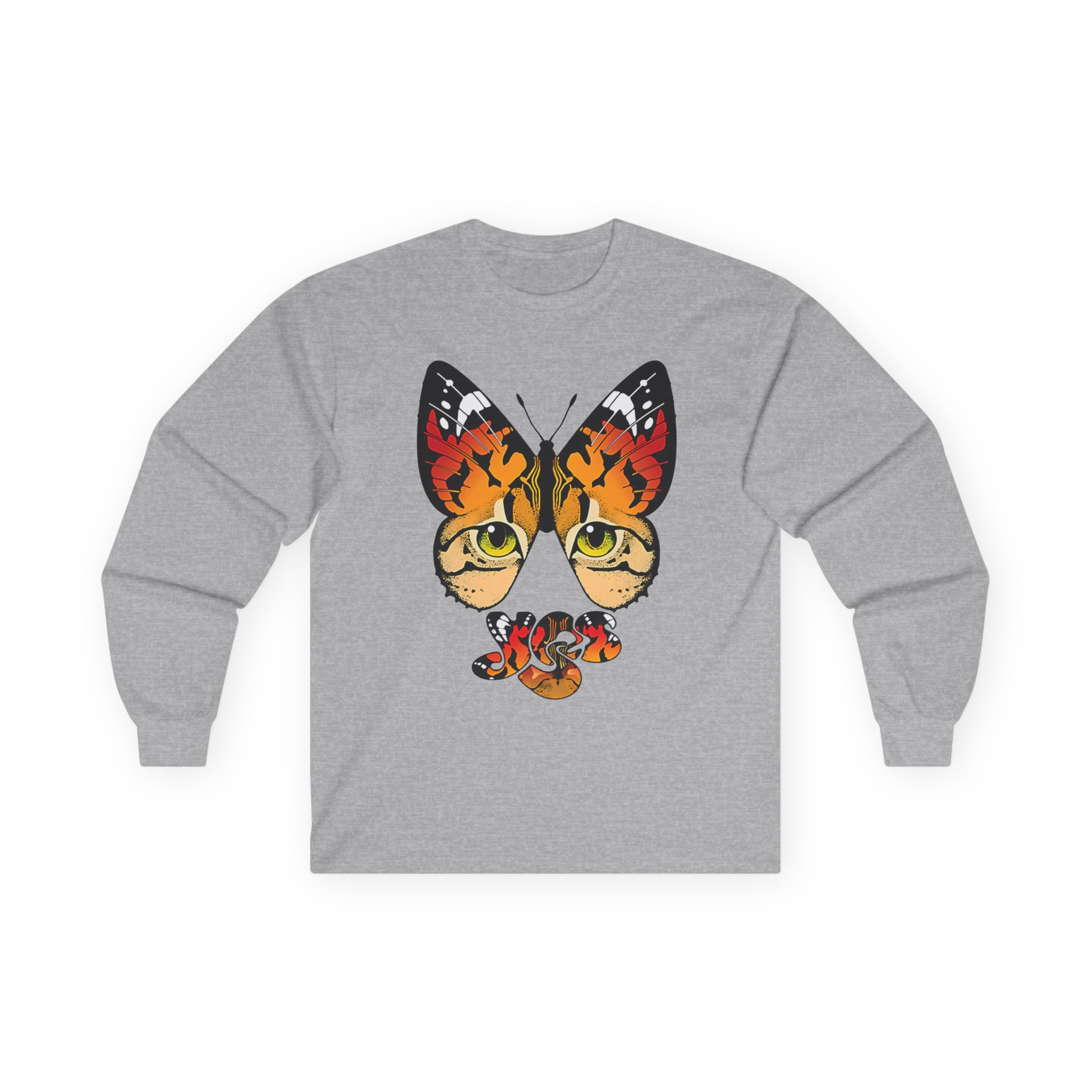 Yes Monarch Eyes Logo Unisex Ultra Cotton Long Sleeve Tee