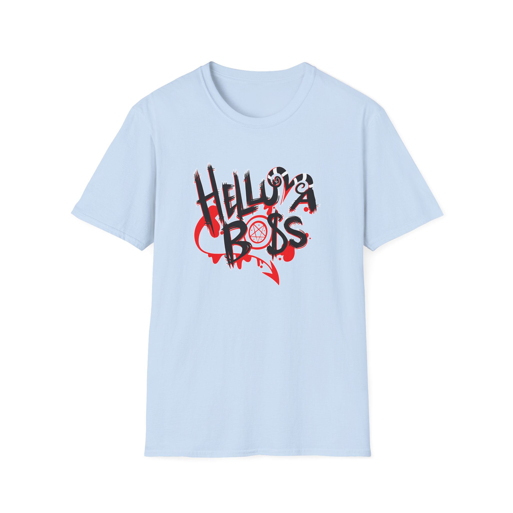 Helluva Boss Logo Unisex Softstyle T-Shirt