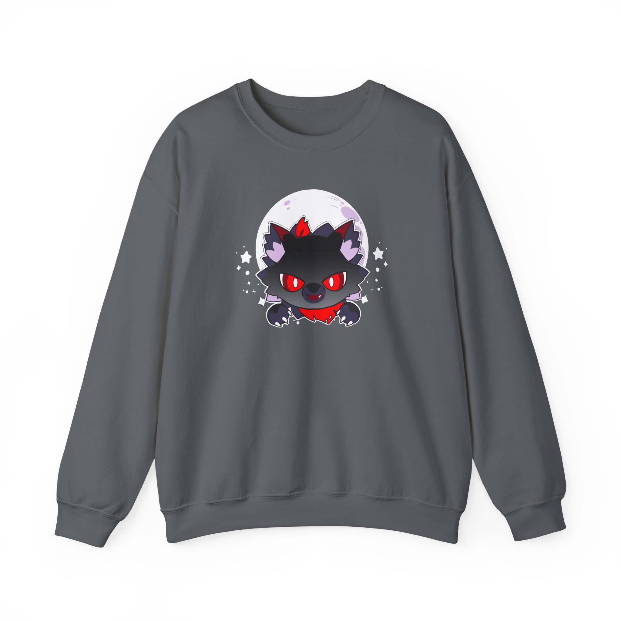 Aphmau Werewolf Cat Unisex Heavy Blendâ„¢ Crewneck Sweatshirt