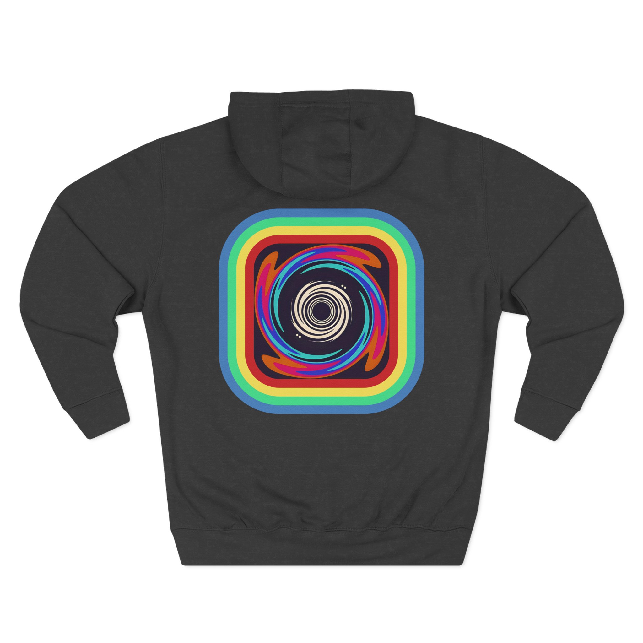 Mersiv Tan Chicago Three-Panel Fleece Hoodie