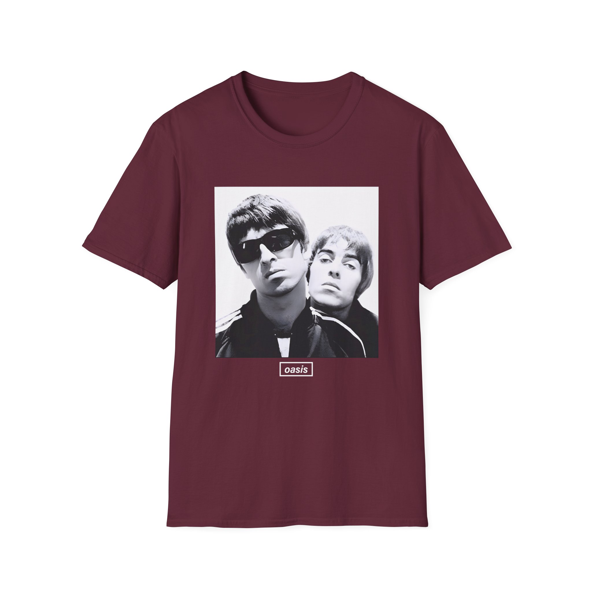 Oasis Liam & Noel Unisex Softstyle T-Shirt