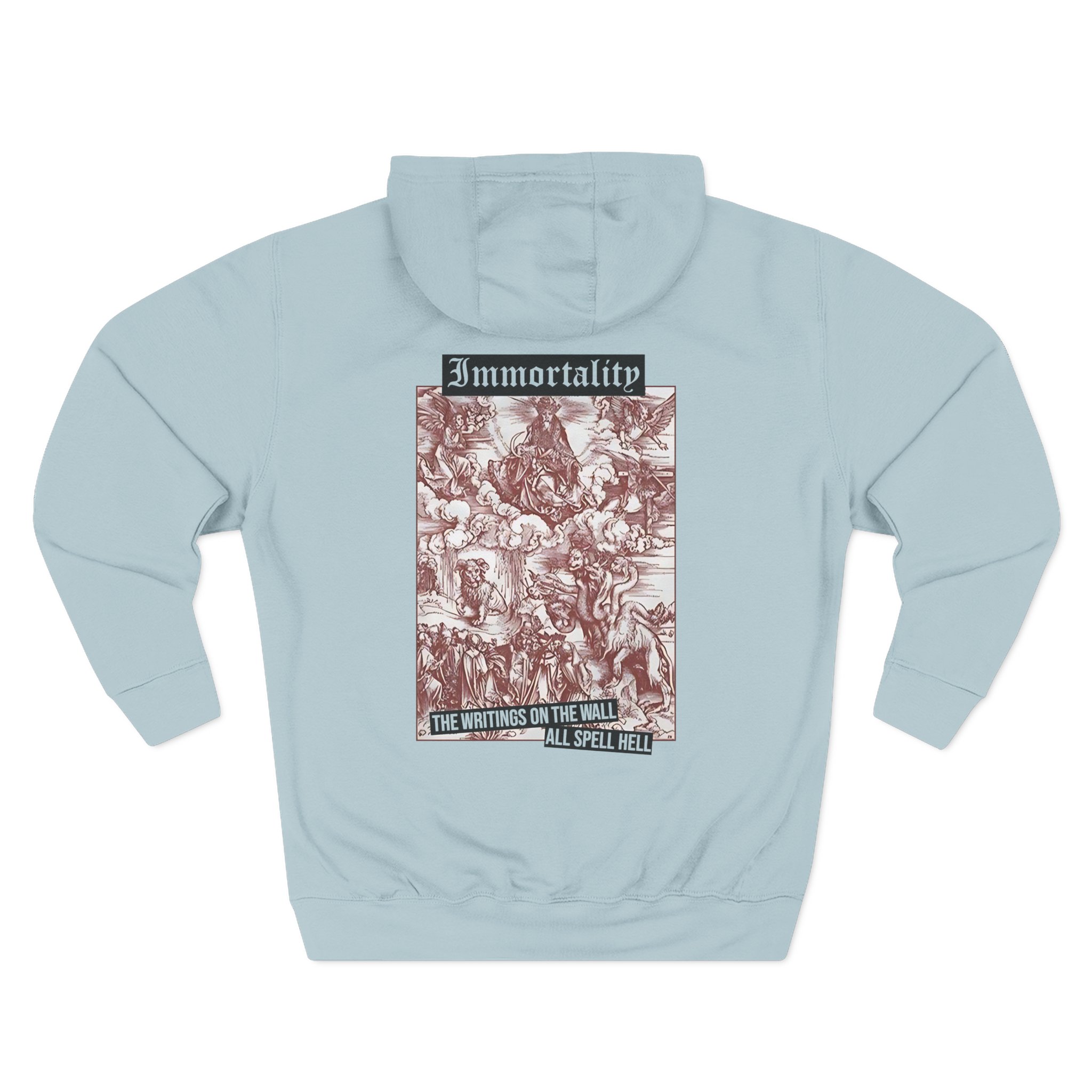 Born From Pain Immortality Three-Panel Fleece Hoodie